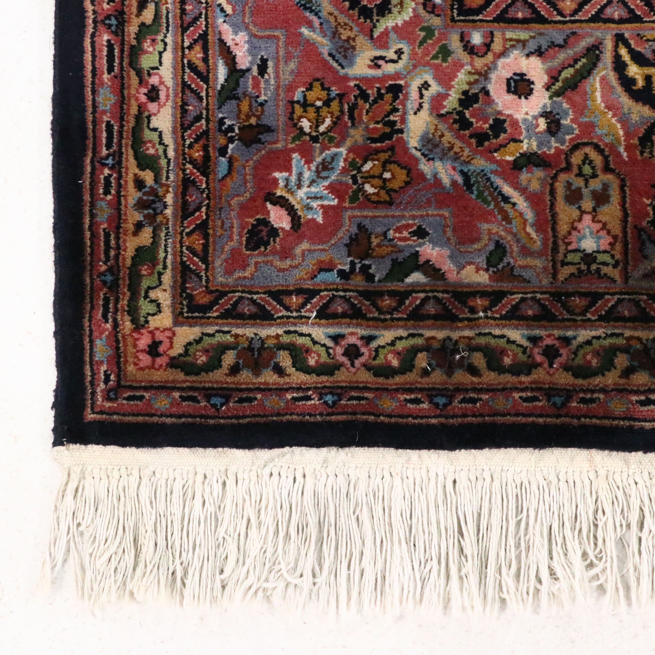 5'1 9'2 Hand-Knotted Persian Tabriz Area Rug