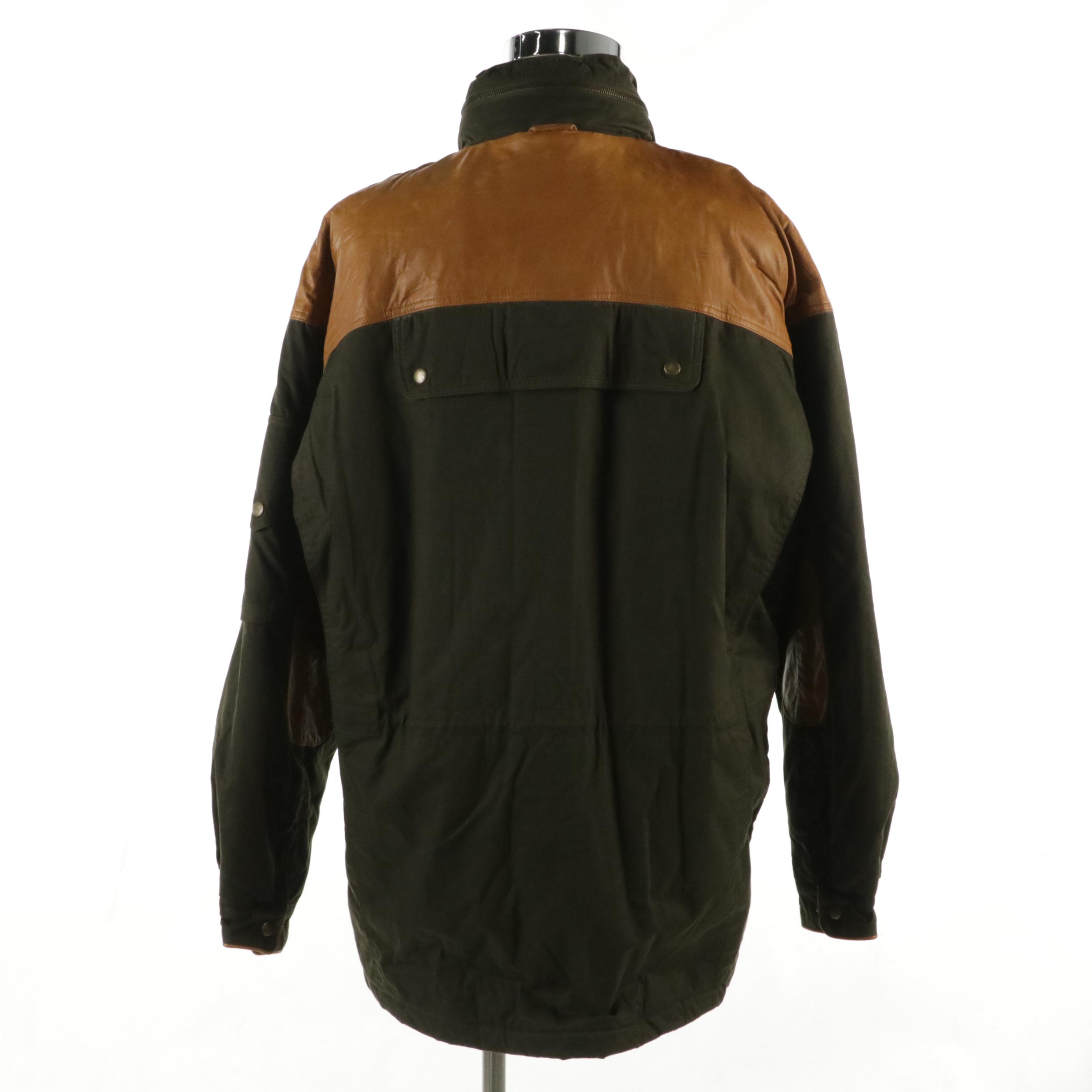 Men's Willis & Geiger Outfitters Barn Coat with Packable Hood