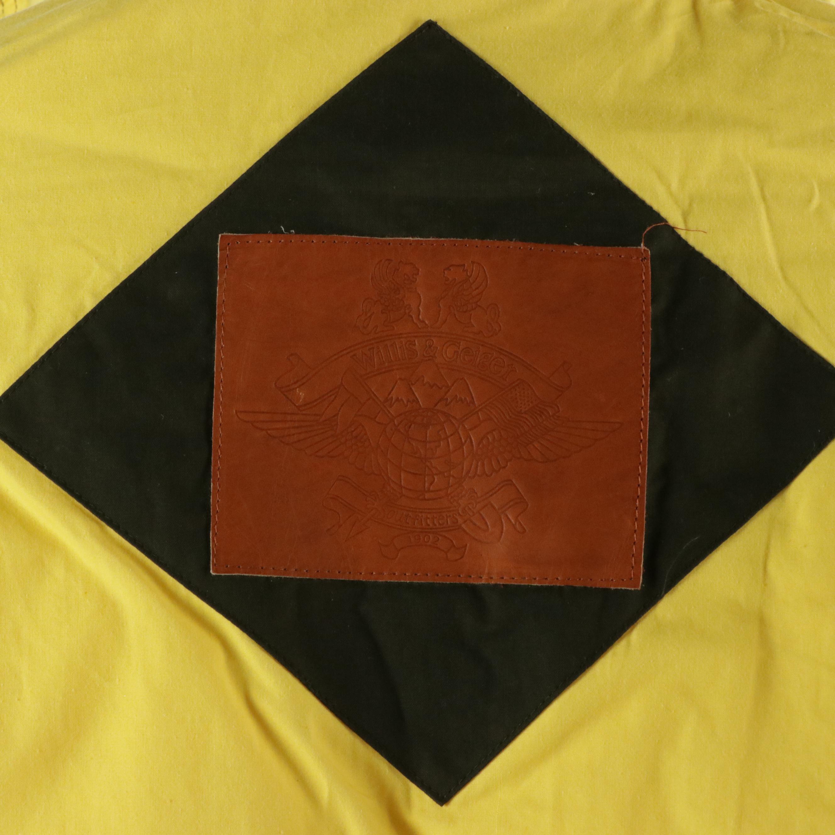 Men's Willis & Geiger Outfitters Barn Coat with Packable Hood