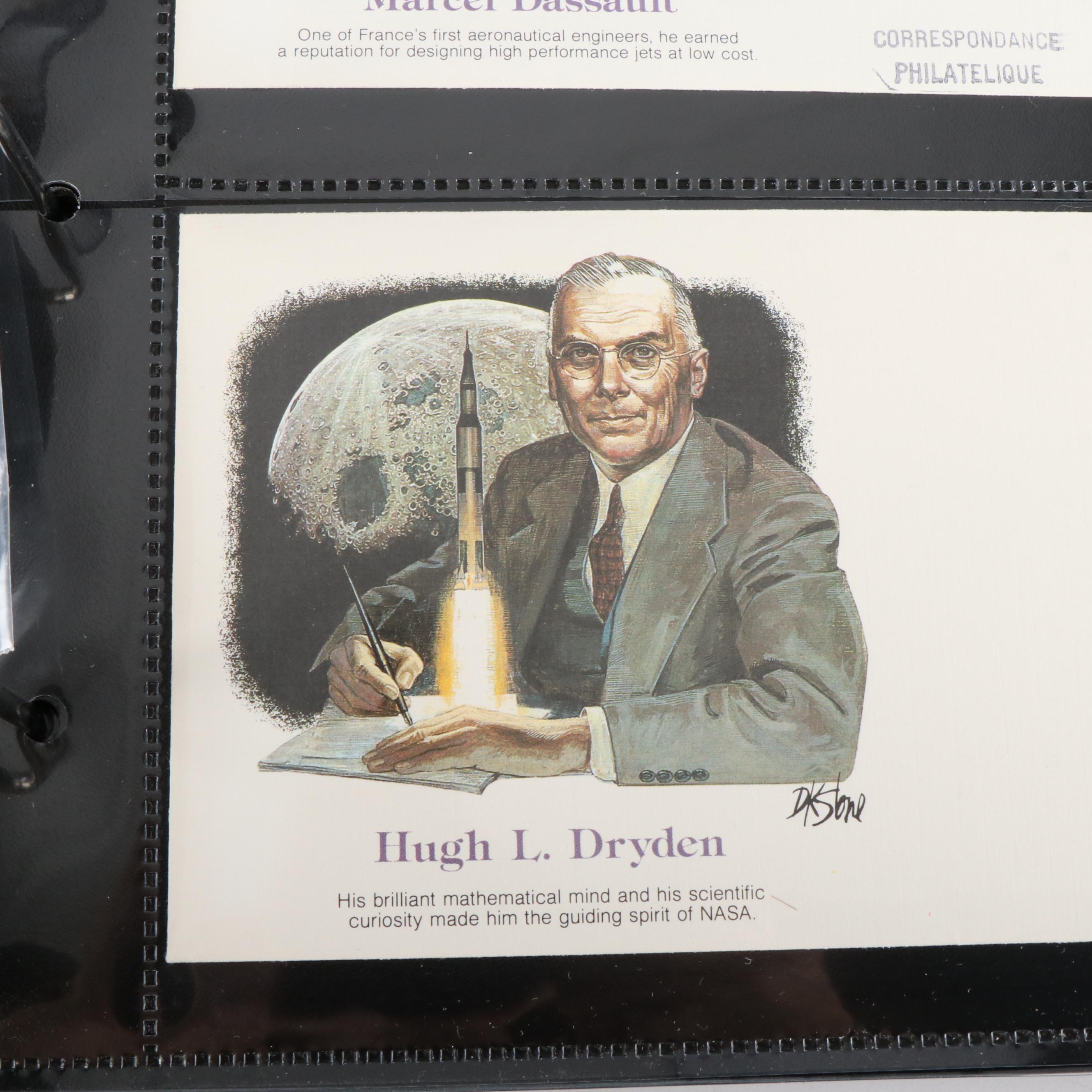 Nine Albums of U.S. First Day Covers, Unaddressed, Various Subjects