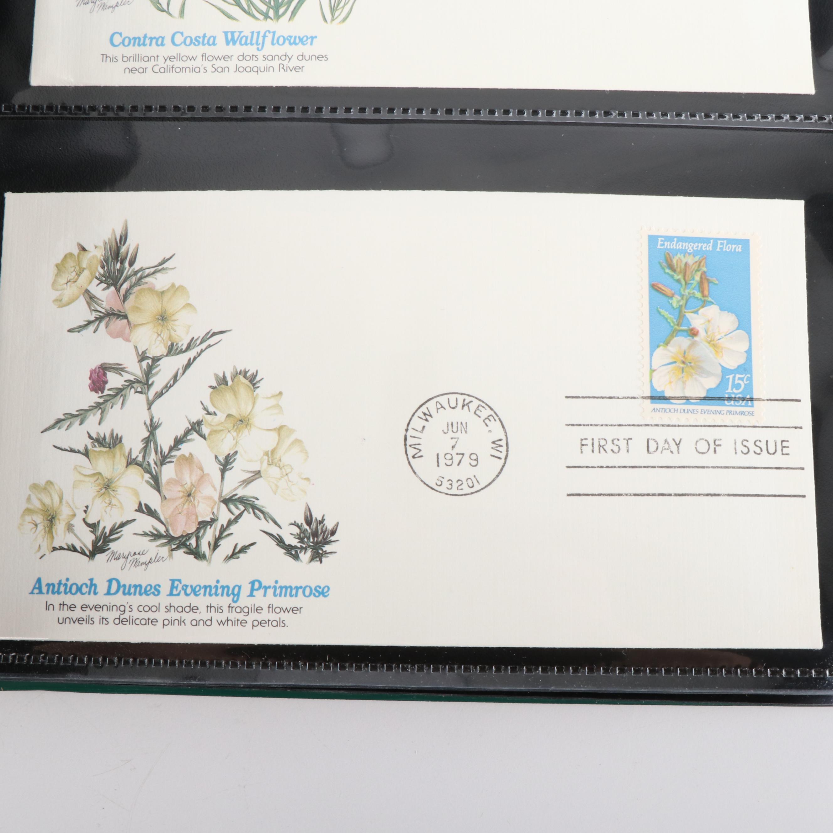 Nine Albums of U.S. First Day Covers, Unaddressed, Various Subjects