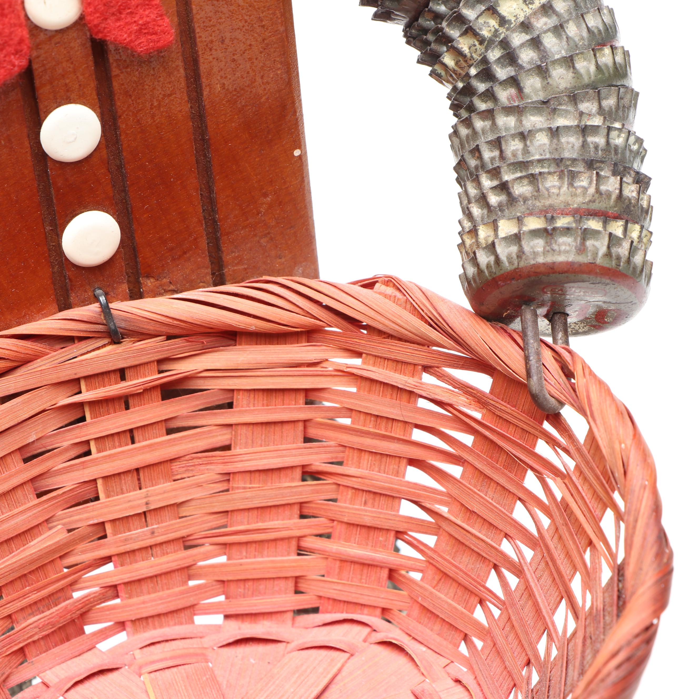 Figural Folk Art Bottle Cap Sculpture, 20th Century