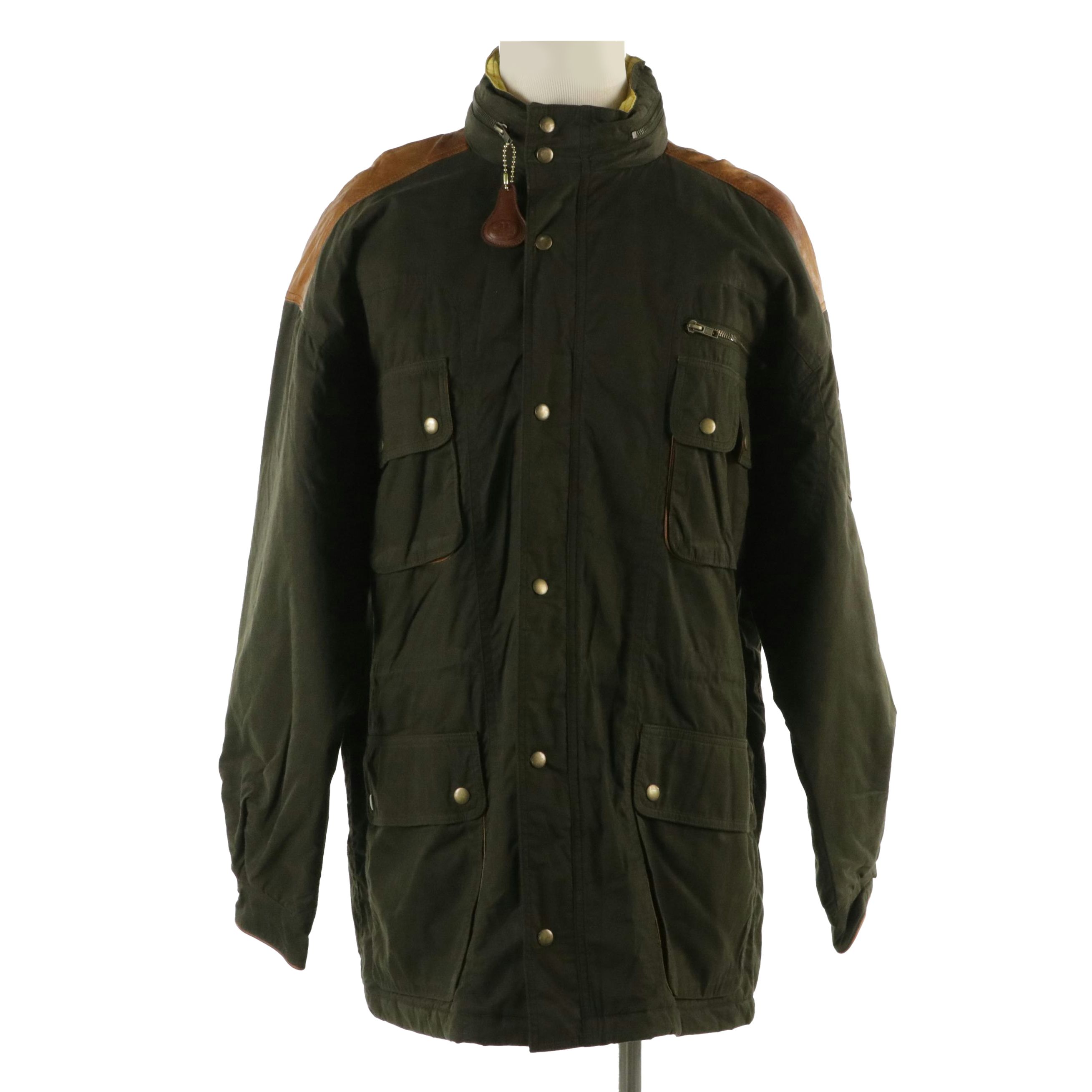 Men's Willis & Geiger Outfitters Barn Coat with Packable Hood