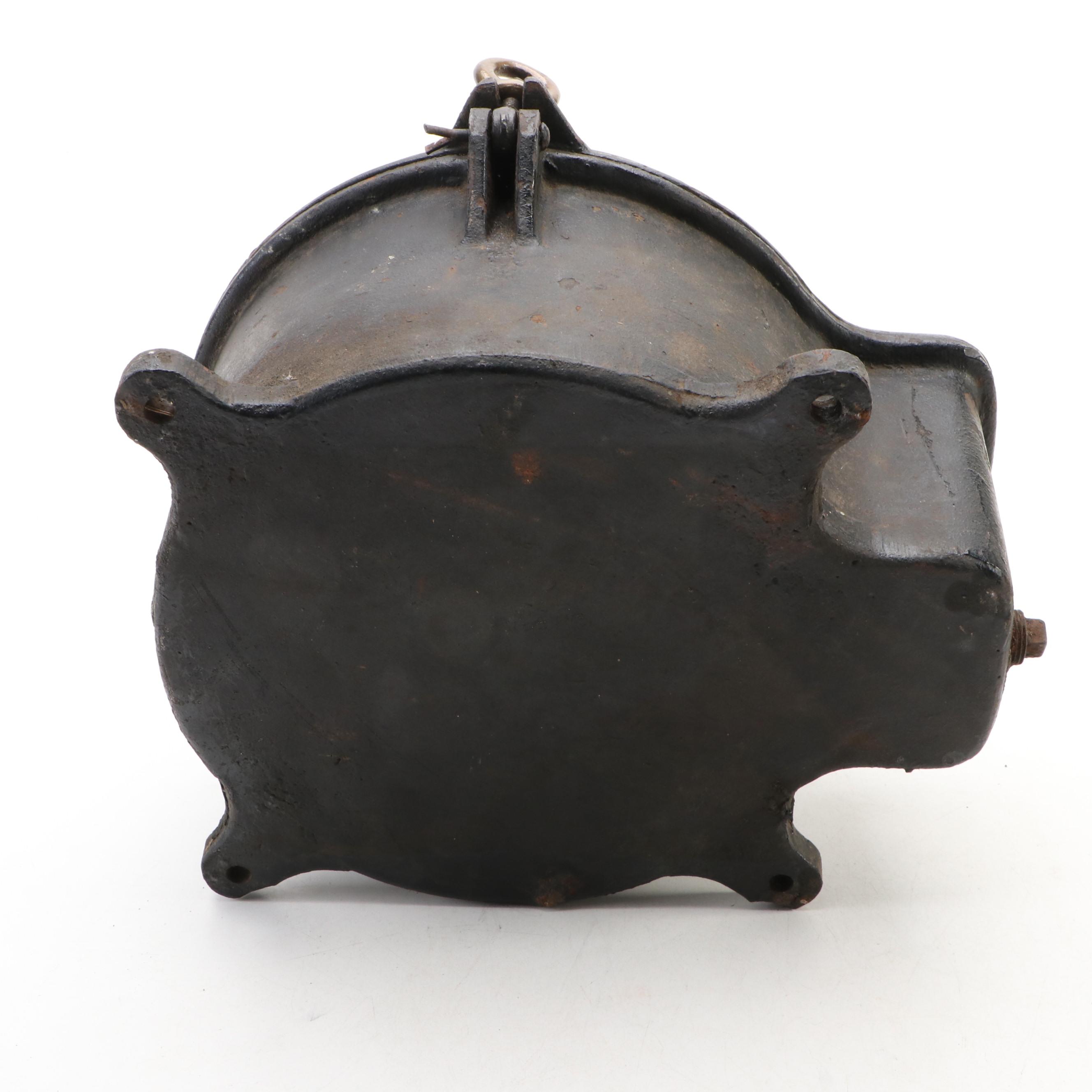 Essco Philadelphia Cast Iron Railroad Yard Spotlight, Early to Mid-20th Century