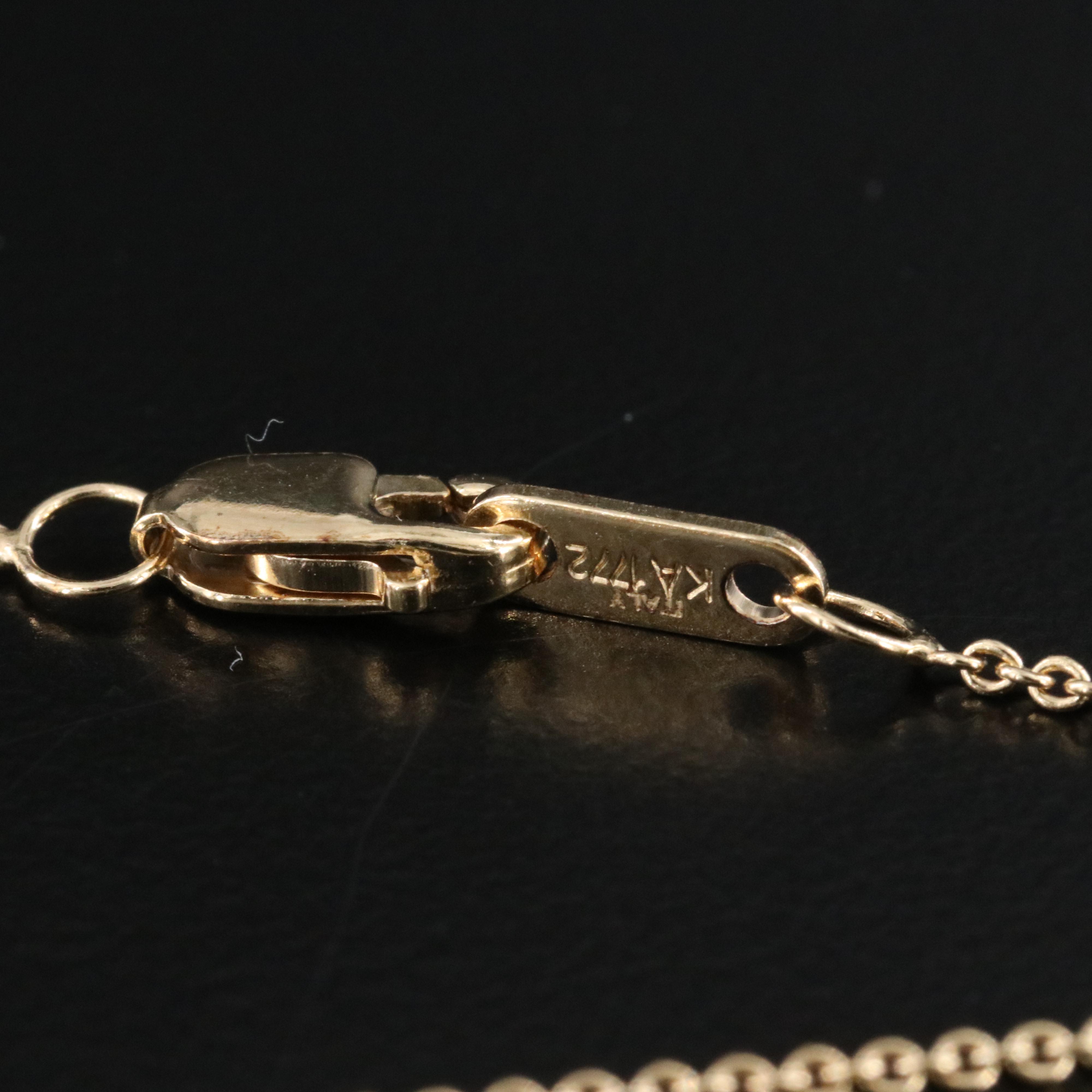 Sterling Citrine and Diamond Pendant Necklace in Gold Tone