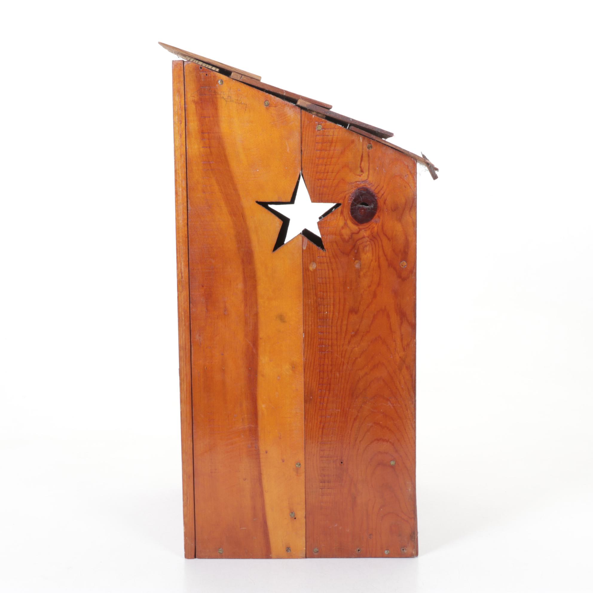 Novelty Wooden Outhouse