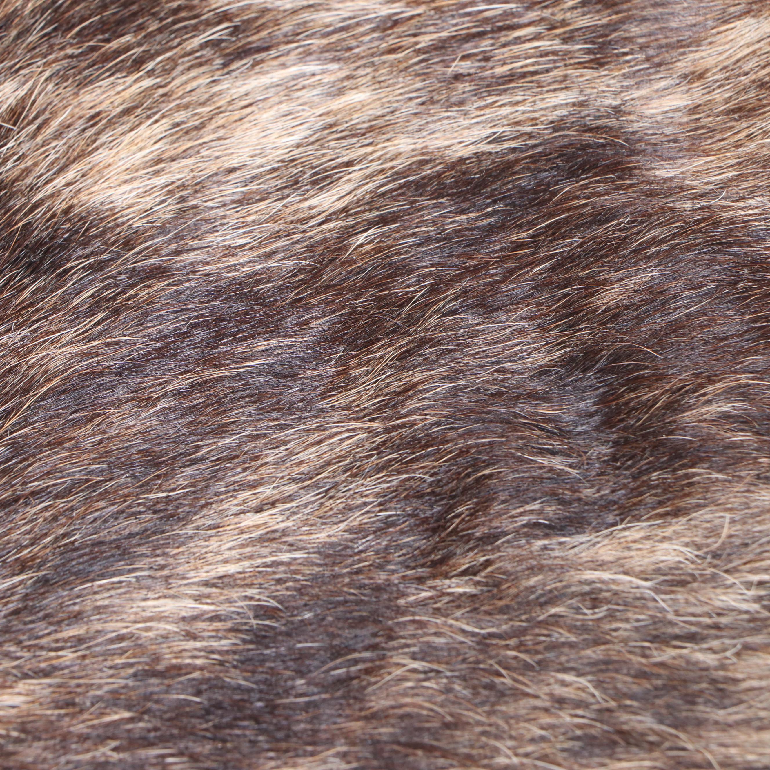 Precedent by Sherrill Furniture Contemporary Cowhide Upholstered Ottoman