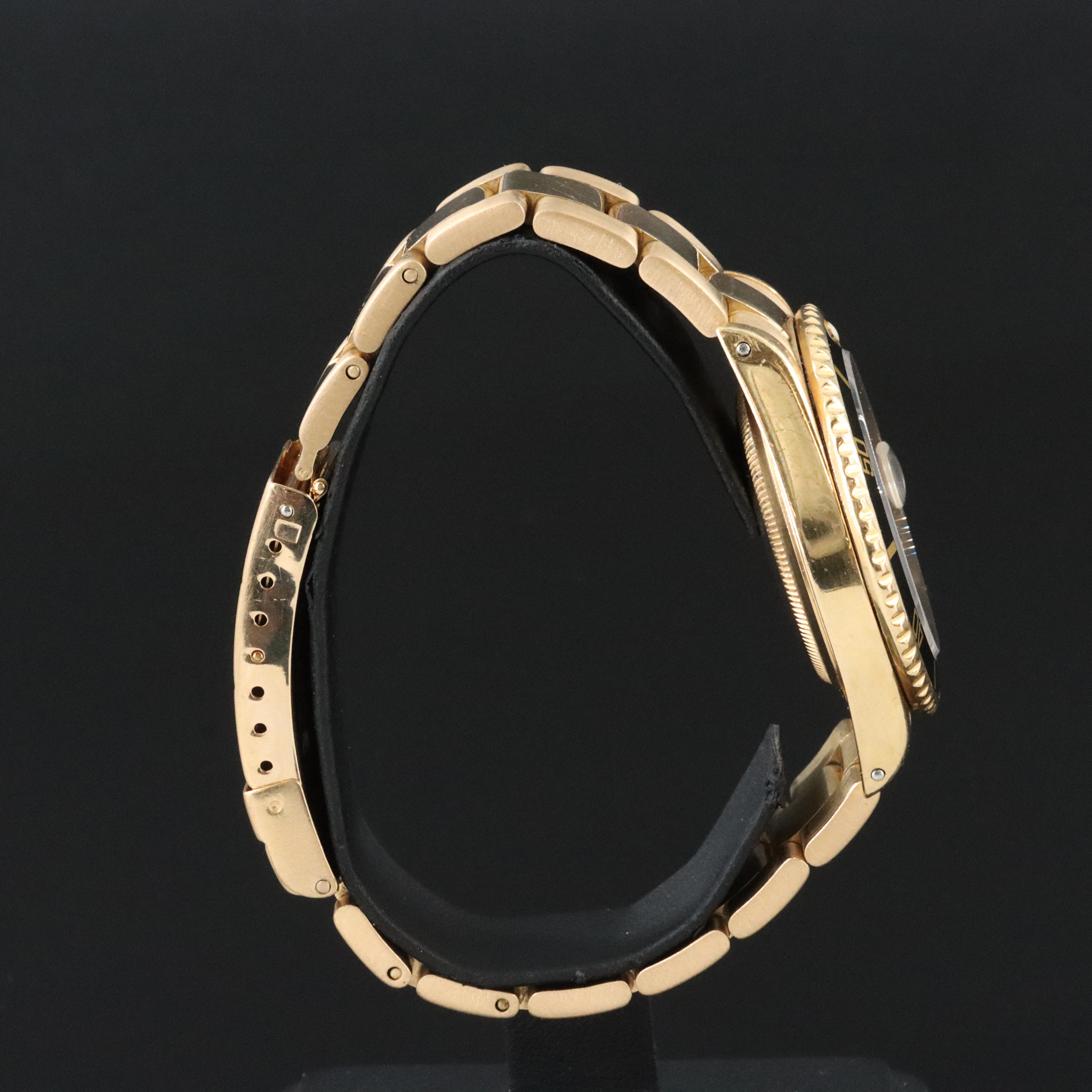 1987 Rolex Submariner Date Custom Diamond and Sapphire Dial Model 16618 Watch