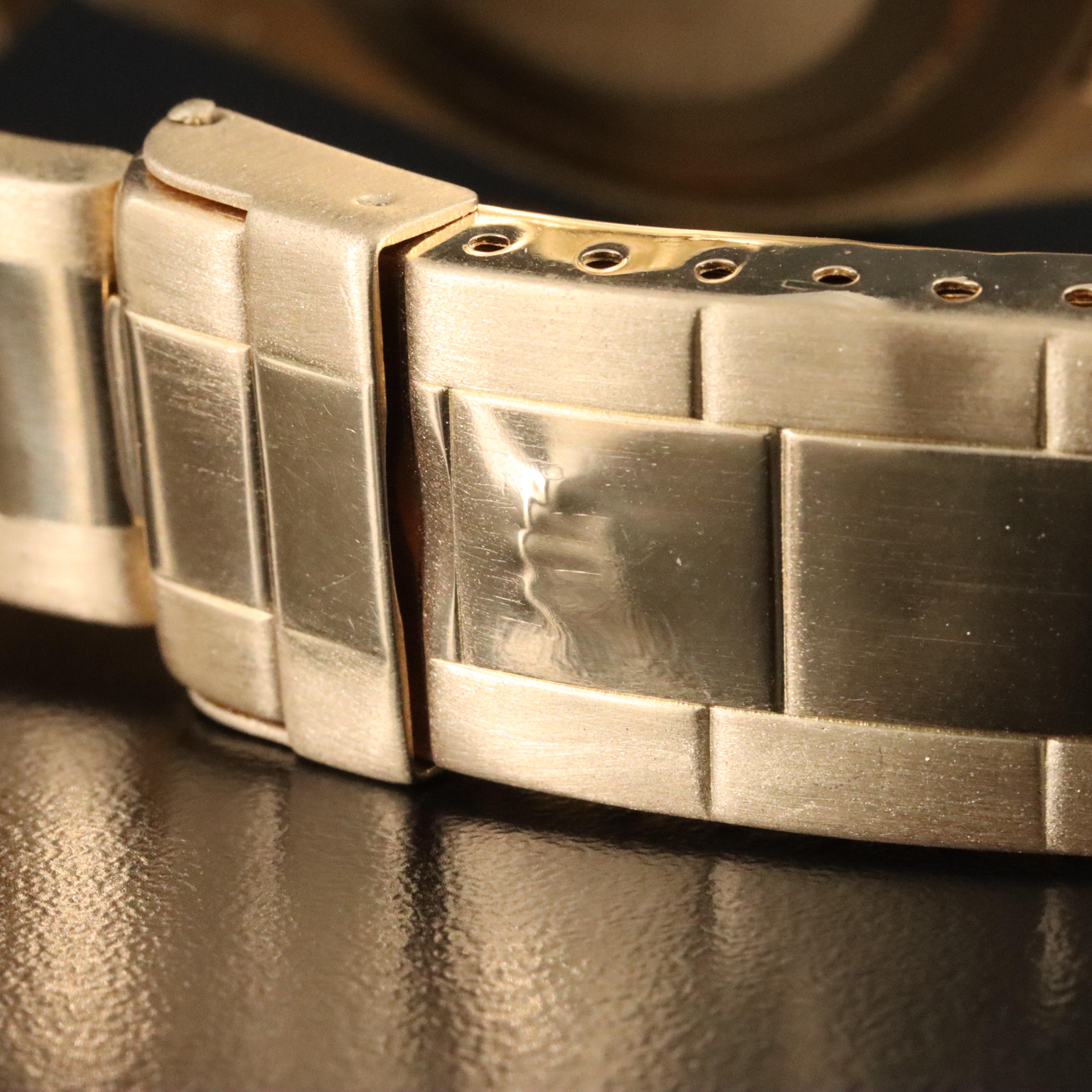 1987 Rolex Submariner Date Custom Diamond and Sapphire Dial Model 16618 Watch