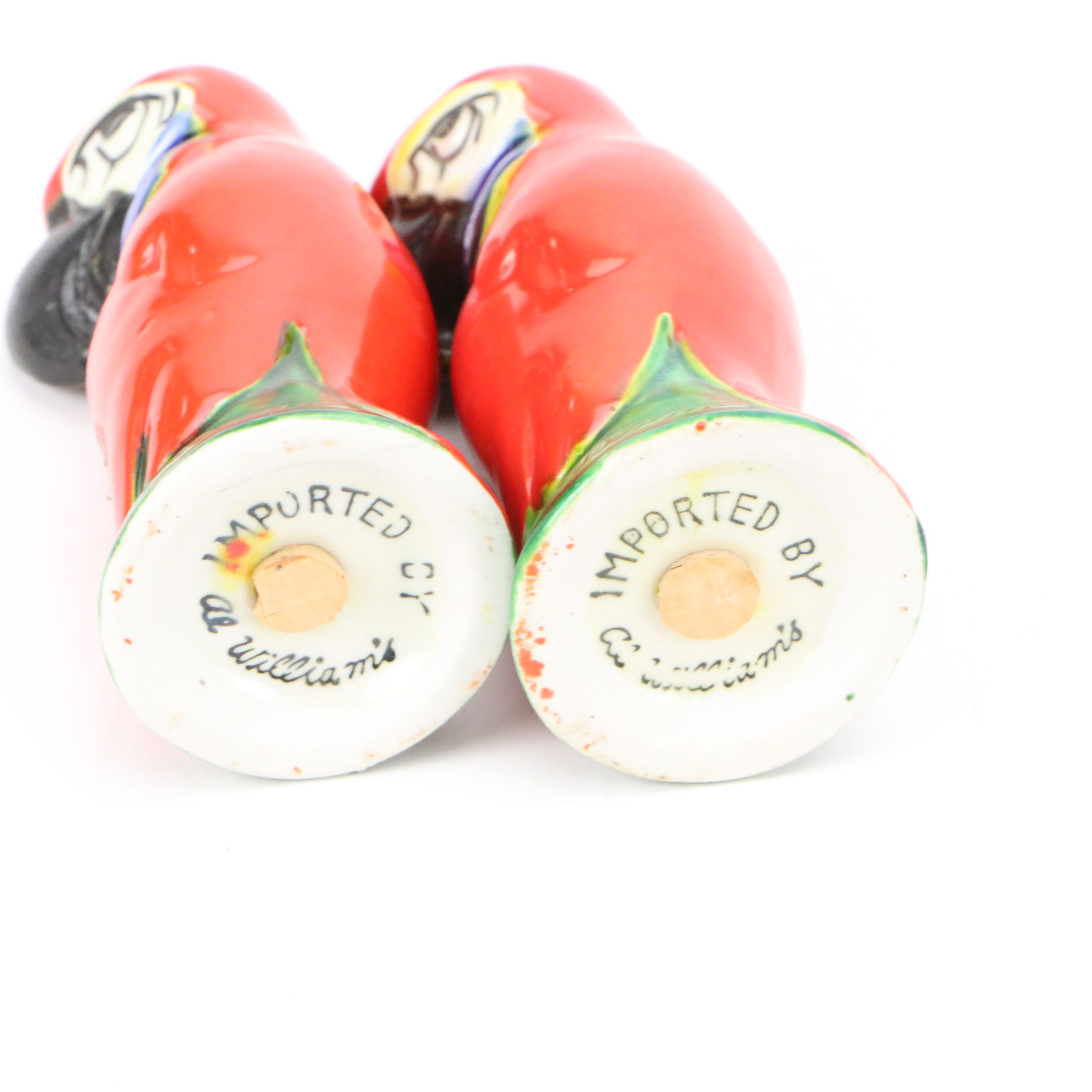 Al Williams' Papagayo Room, Rosemeade with Other Ceramic Shakers, Mid-20th C.