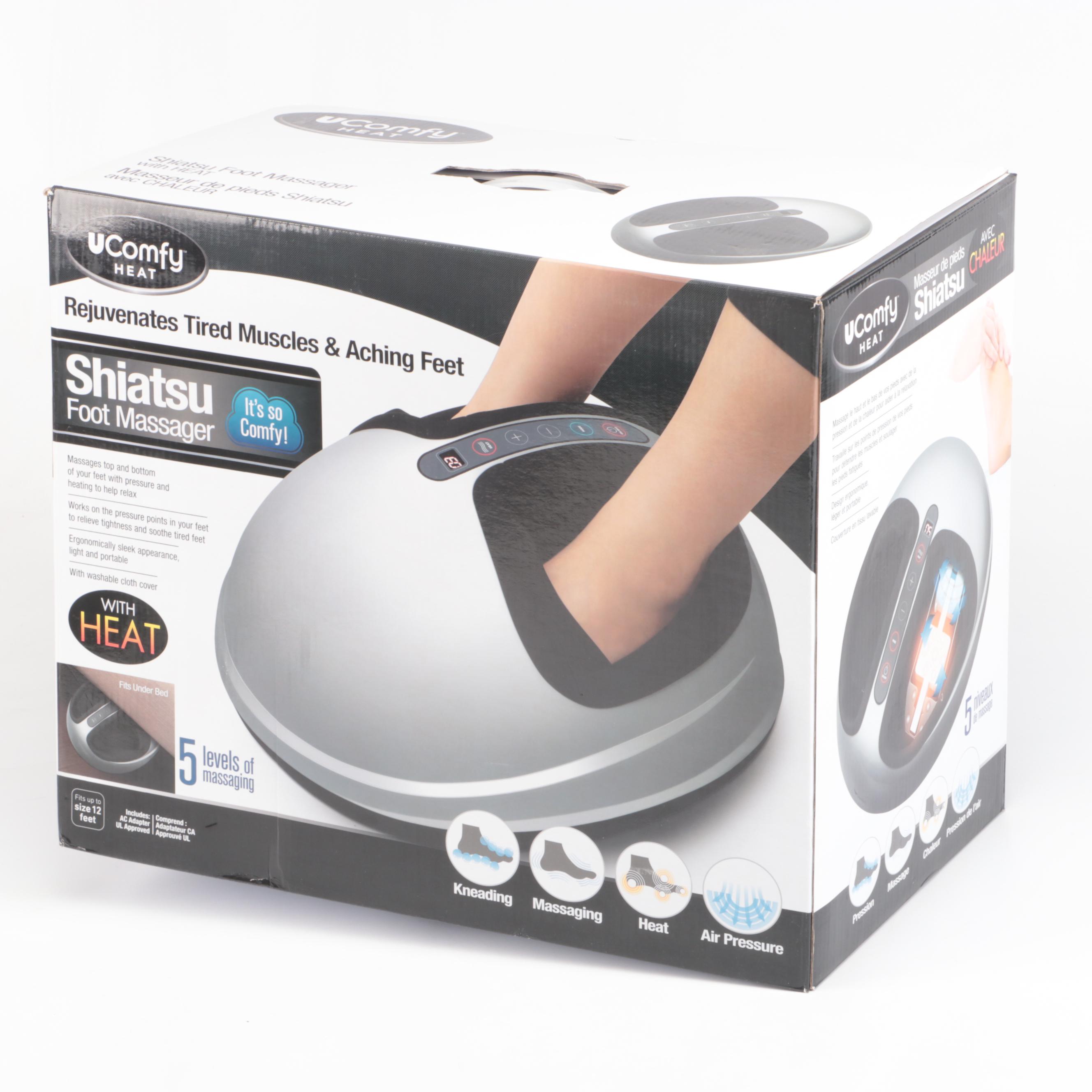 Electronic Shiatsu Massage Implements
