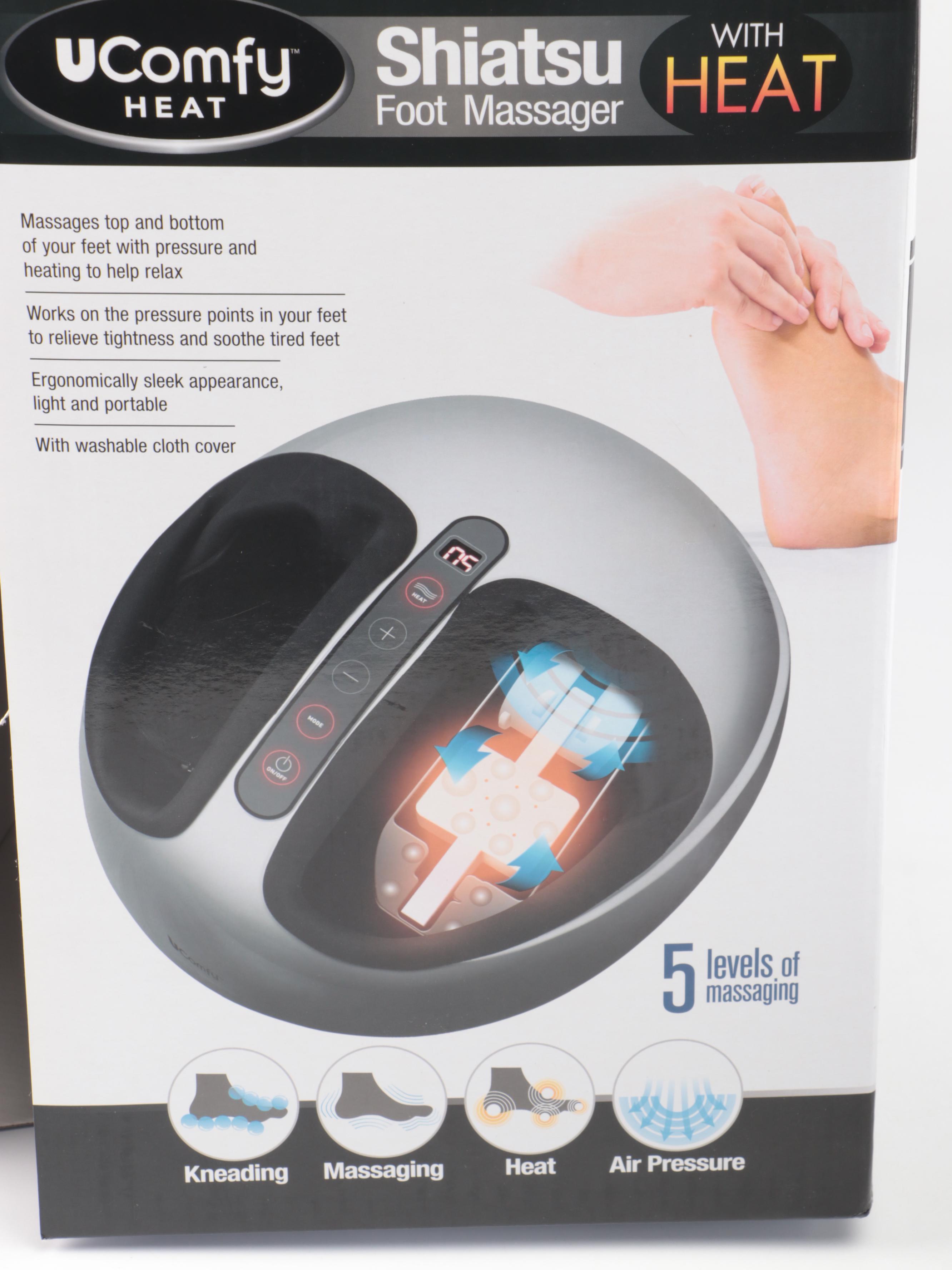 Electronic Shiatsu Massage Implements