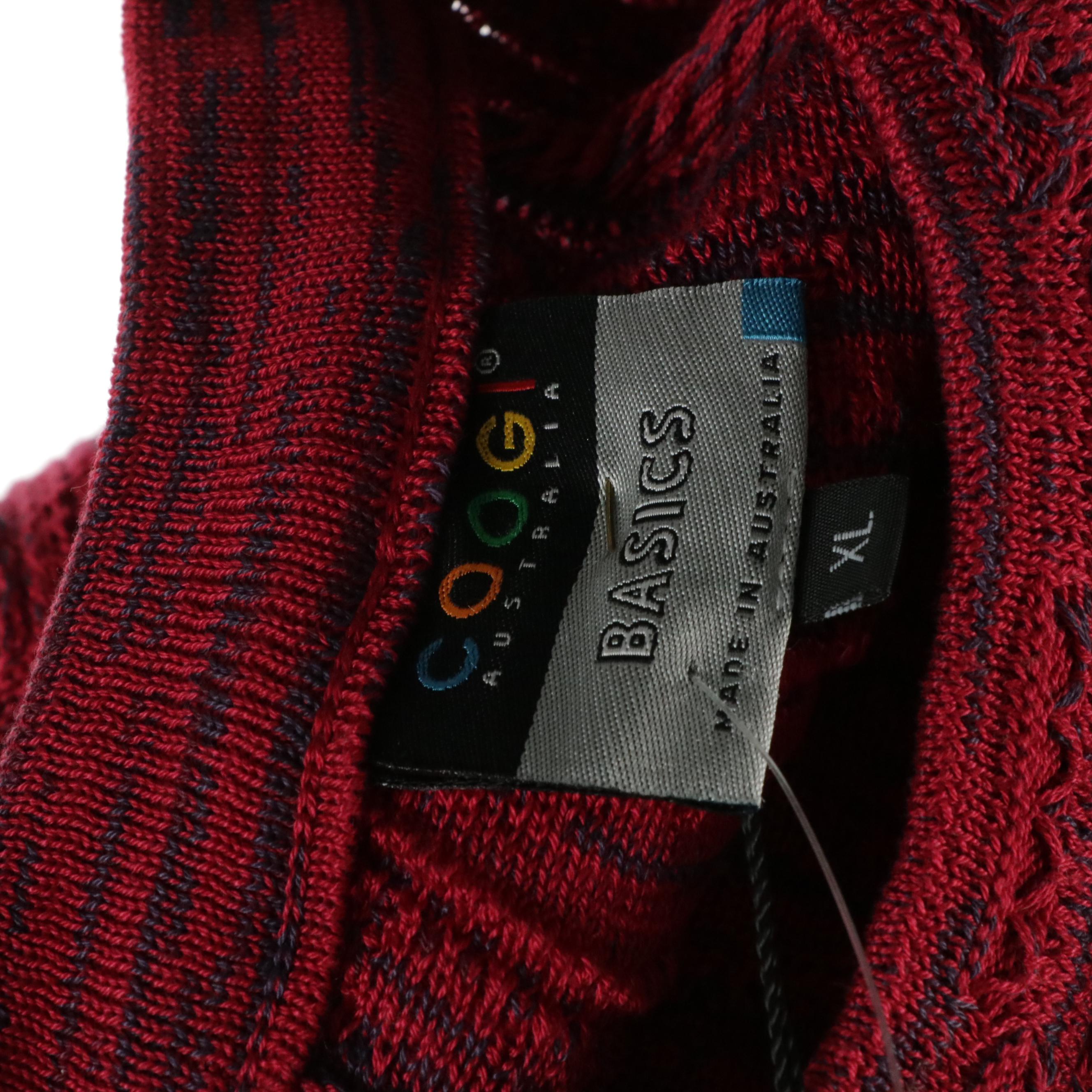 Men's COOGI Australia Basics Textured Knit Cotton Pullover Sweaters, With Tags