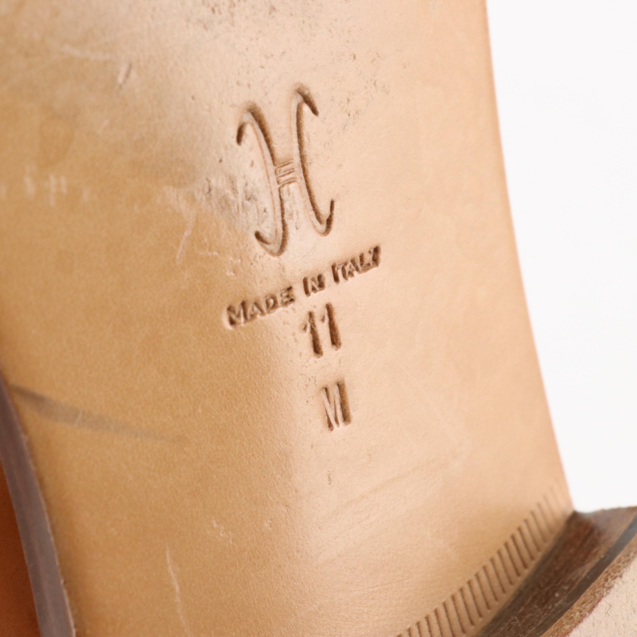 Men's Cole Haan, Allen Edmonds and Ghurka Brown Leather Loafers with Other Socks