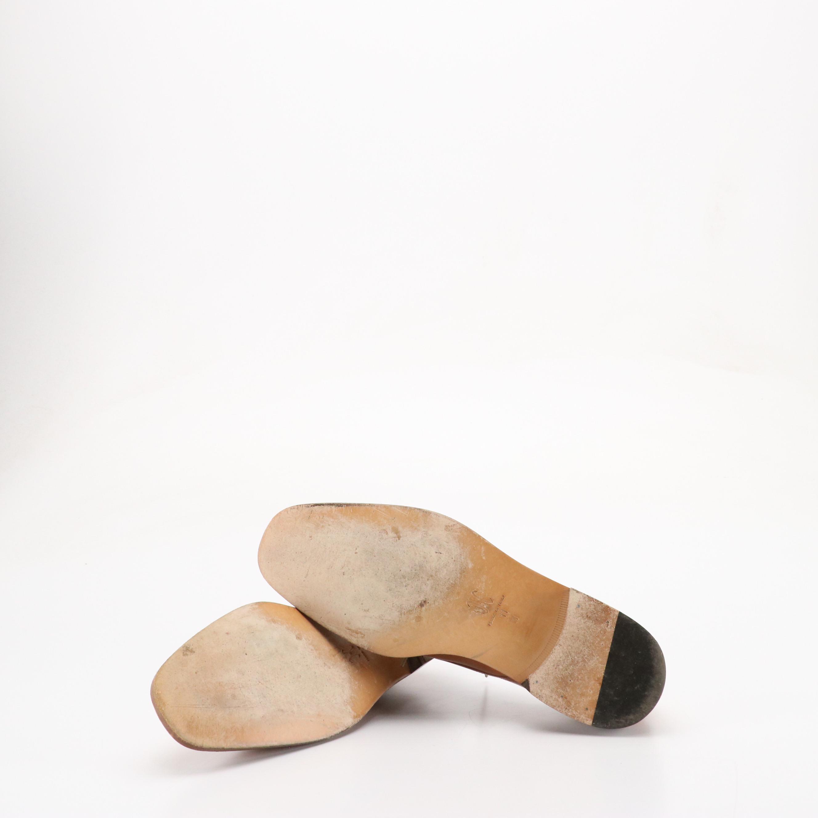 Men's Cole Haan, Allen Edmonds and Ghurka Brown Leather Loafers with Other Socks