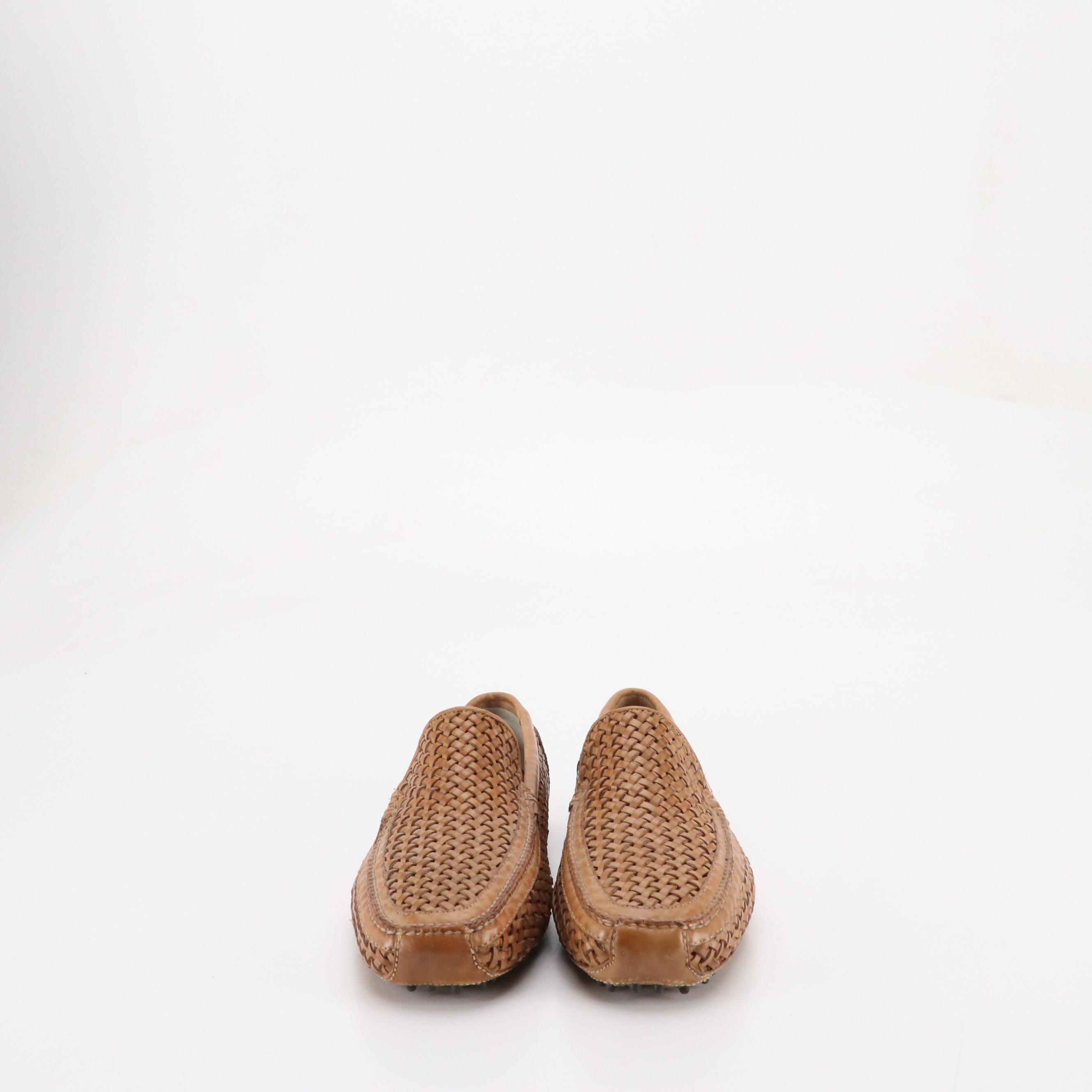 Men's Cole Haan, Allen Edmonds and Ghurka Brown Leather Loafers with Other Socks