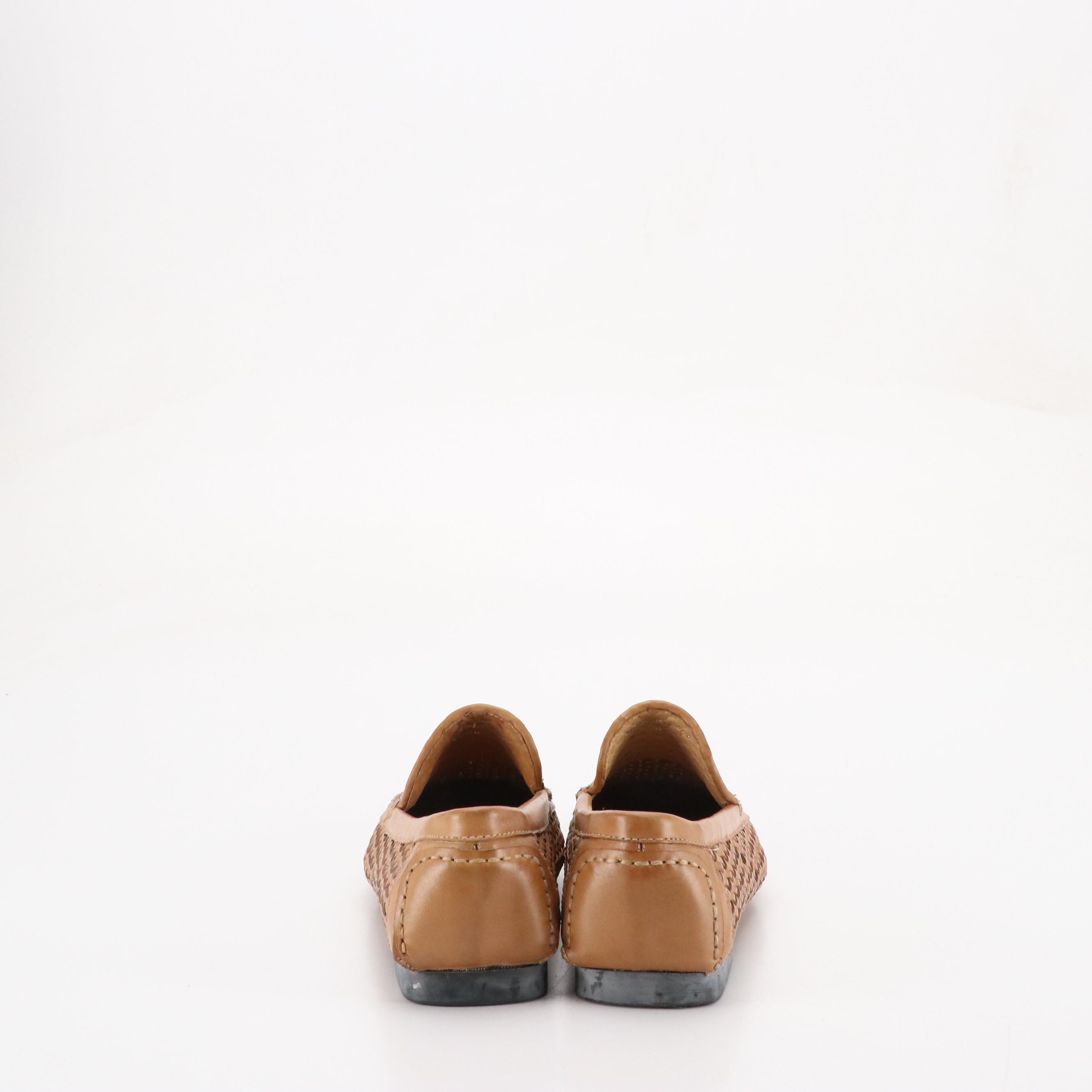 Men's Cole Haan, Allen Edmonds and Ghurka Brown Leather Loafers with Other Socks