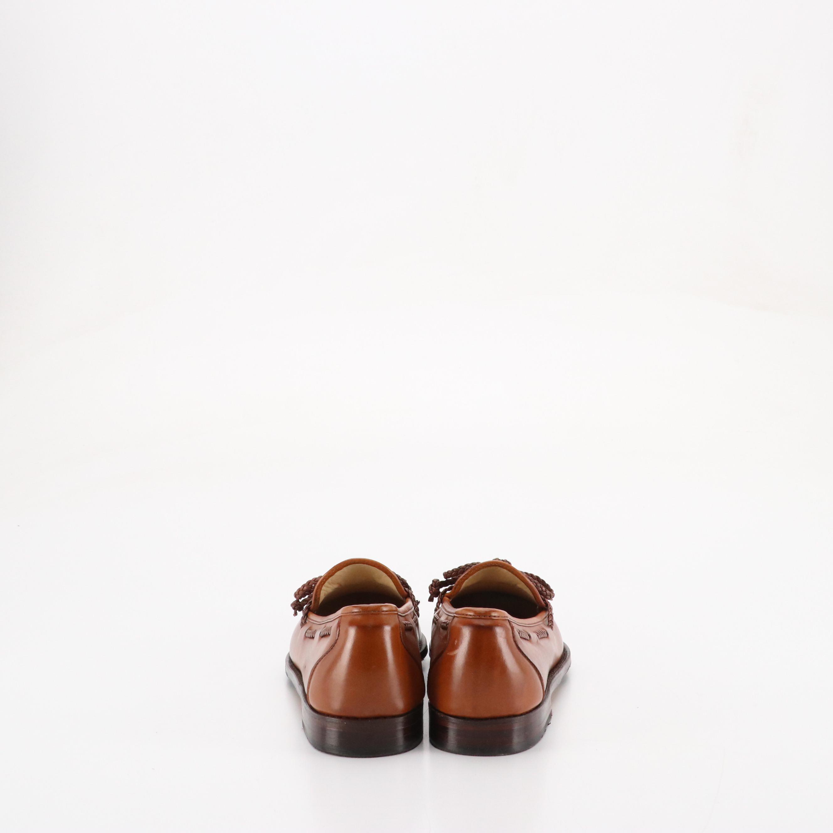 Men's Cole Haan, Allen Edmonds and Ghurka Brown Leather Loafers with Other Socks