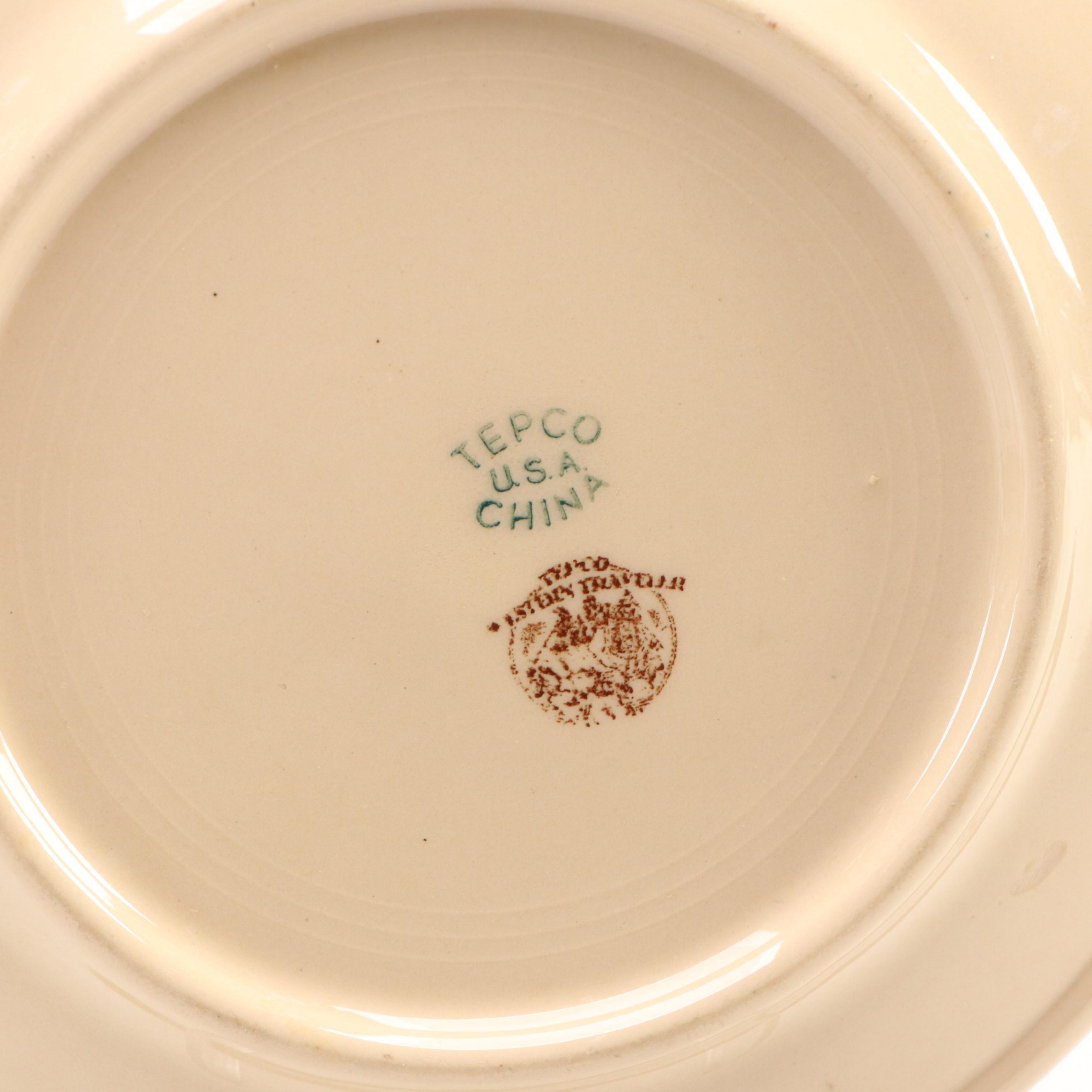 Wallace "Little Buckaroo" with Other Western-Themed Ceramic Dinnerware