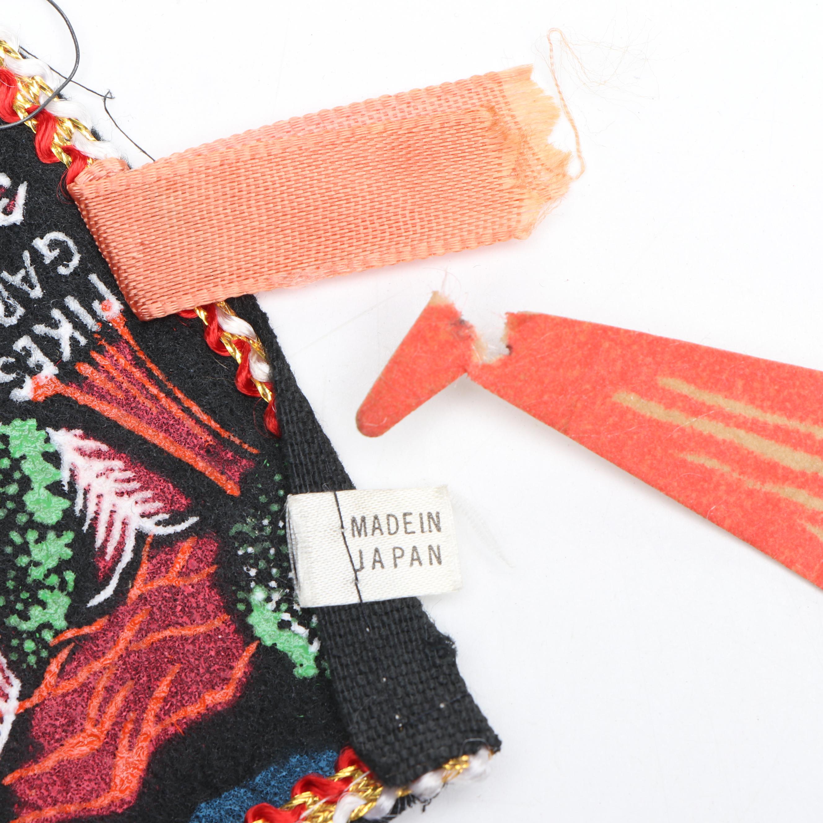 Nebraska, Arizona, and Other State Pennants with Cowboy Capital Feed Bag