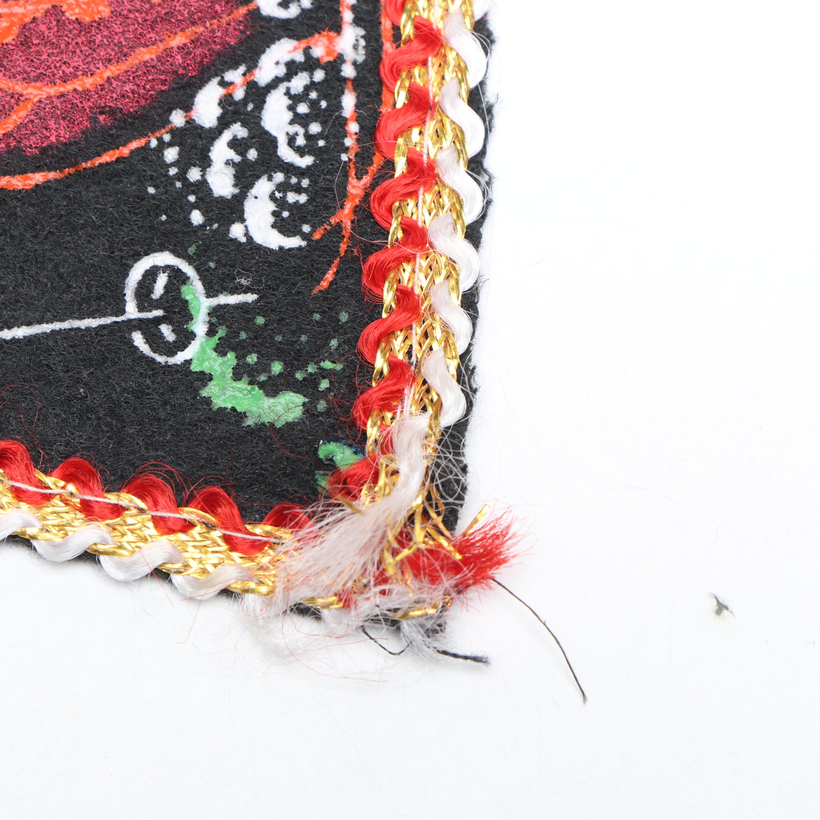 Nebraska, Arizona, and Other State Pennants with Cowboy Capital Feed Bag