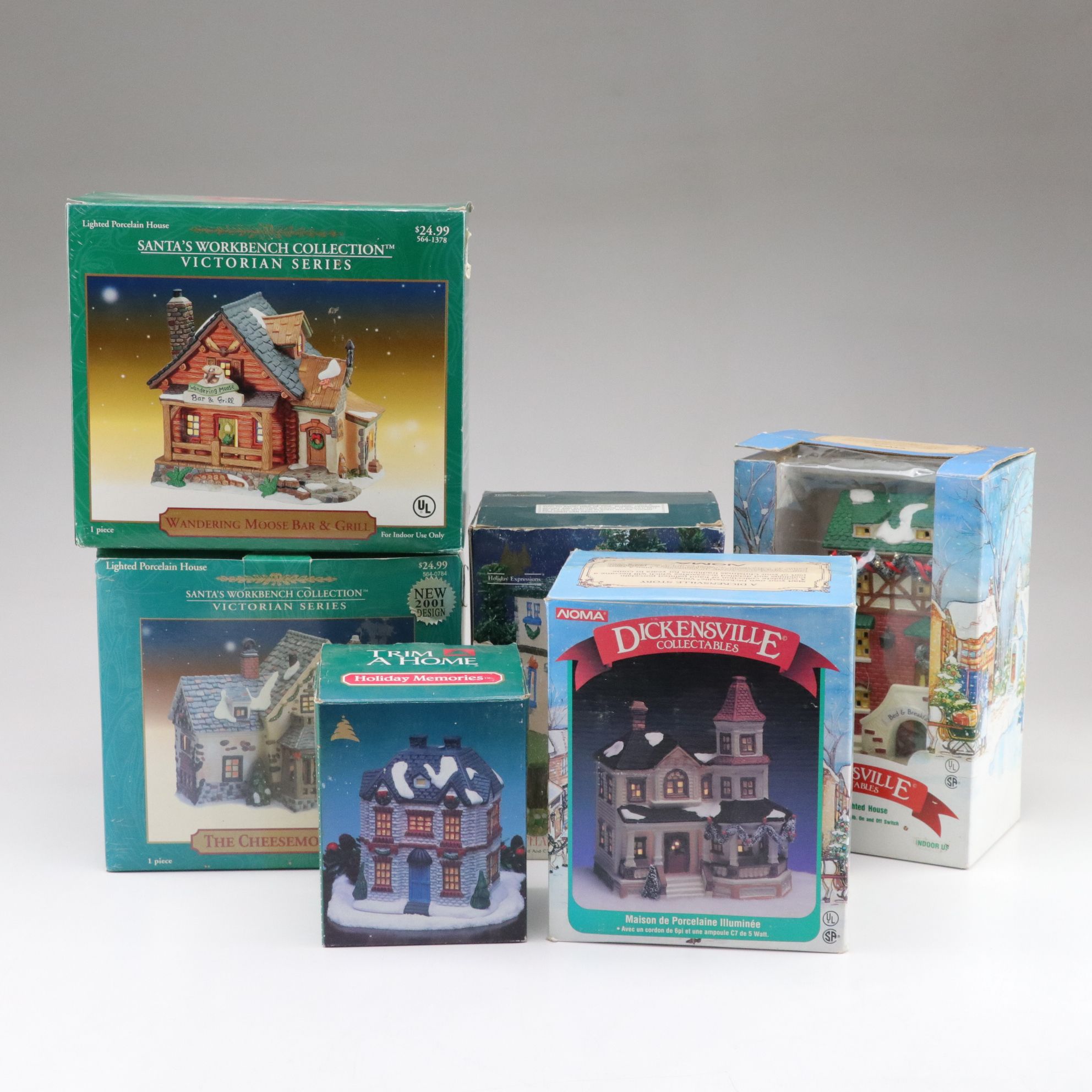 Dickensville "The Cheesemonger" & Other Christmas Village Decor