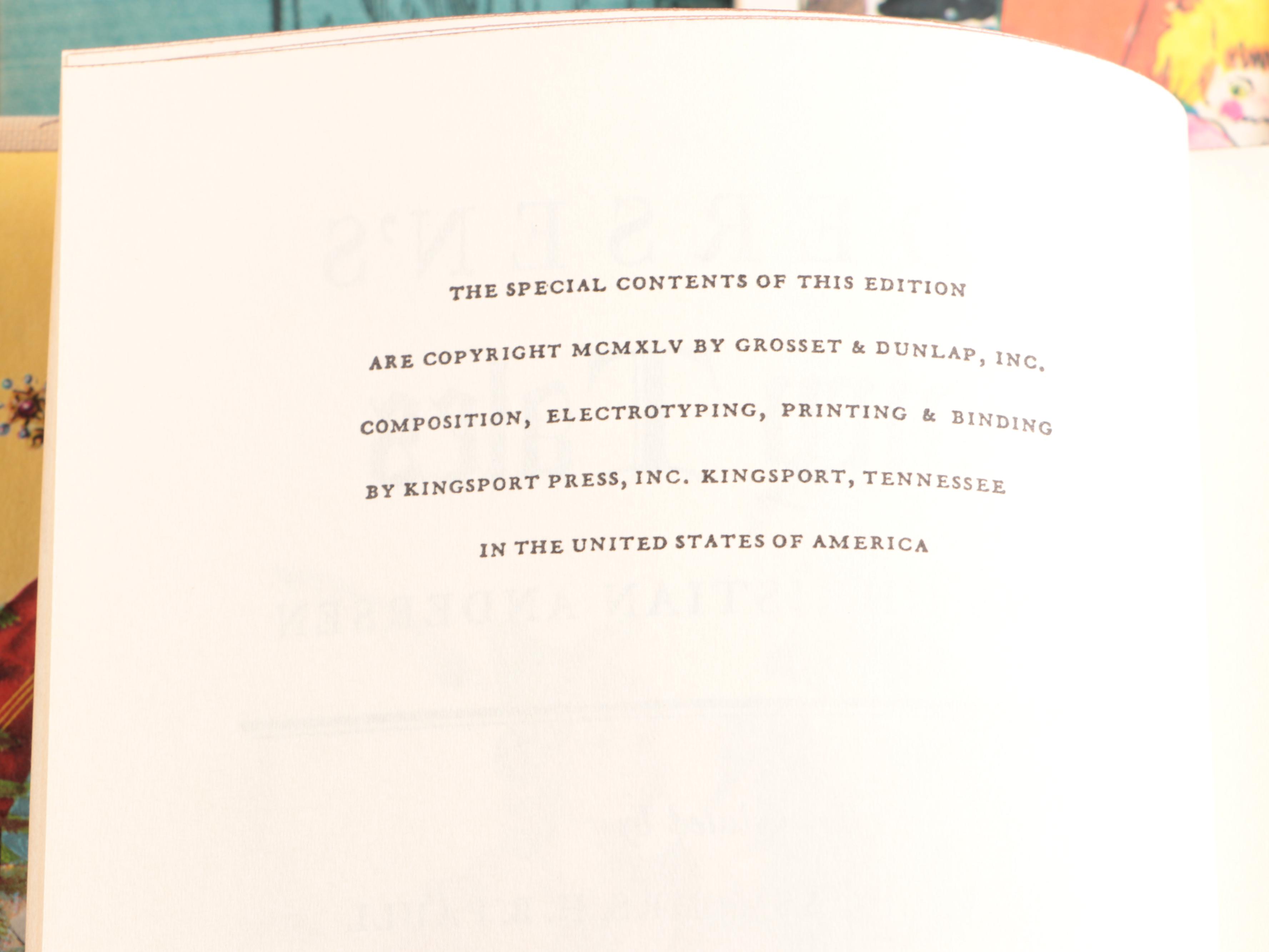 "Why the Chimes Rang" and More Vintage Children's Books and Poems