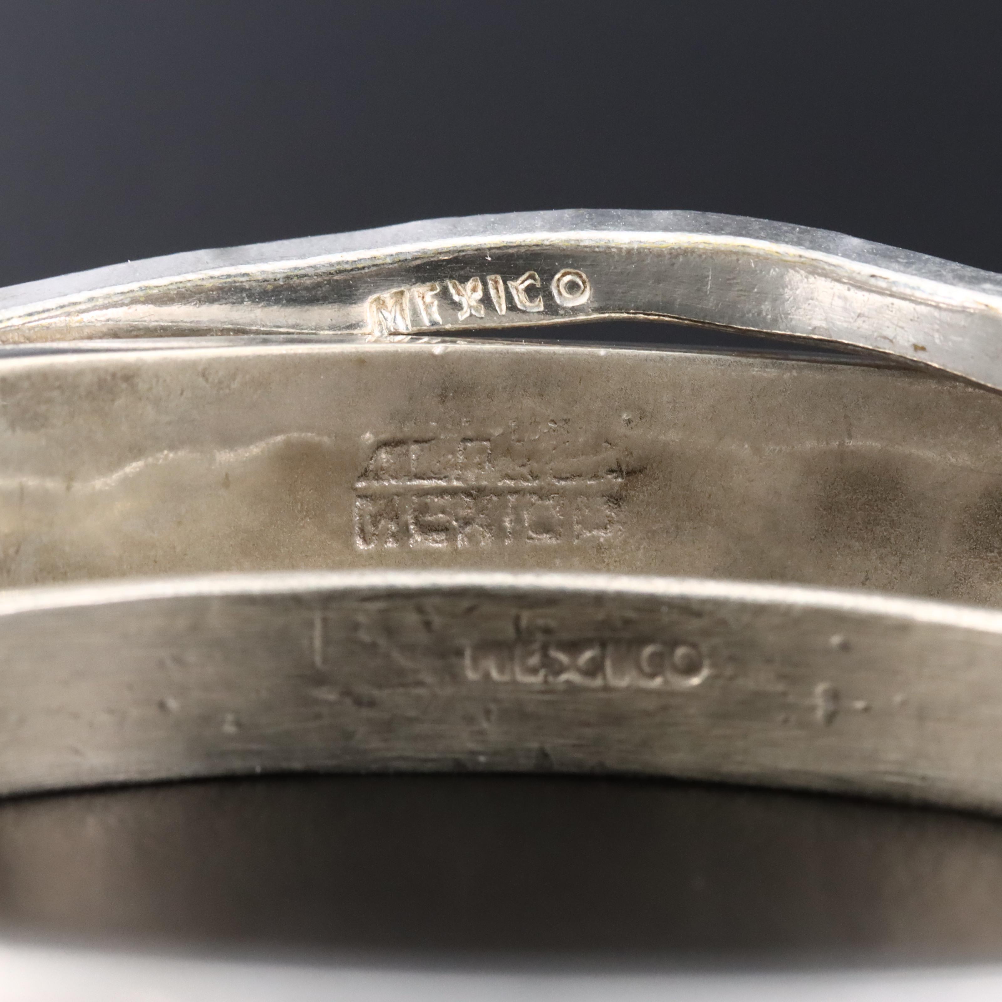 Bracelet Collection Including Mexican, Southwestern and Sterling