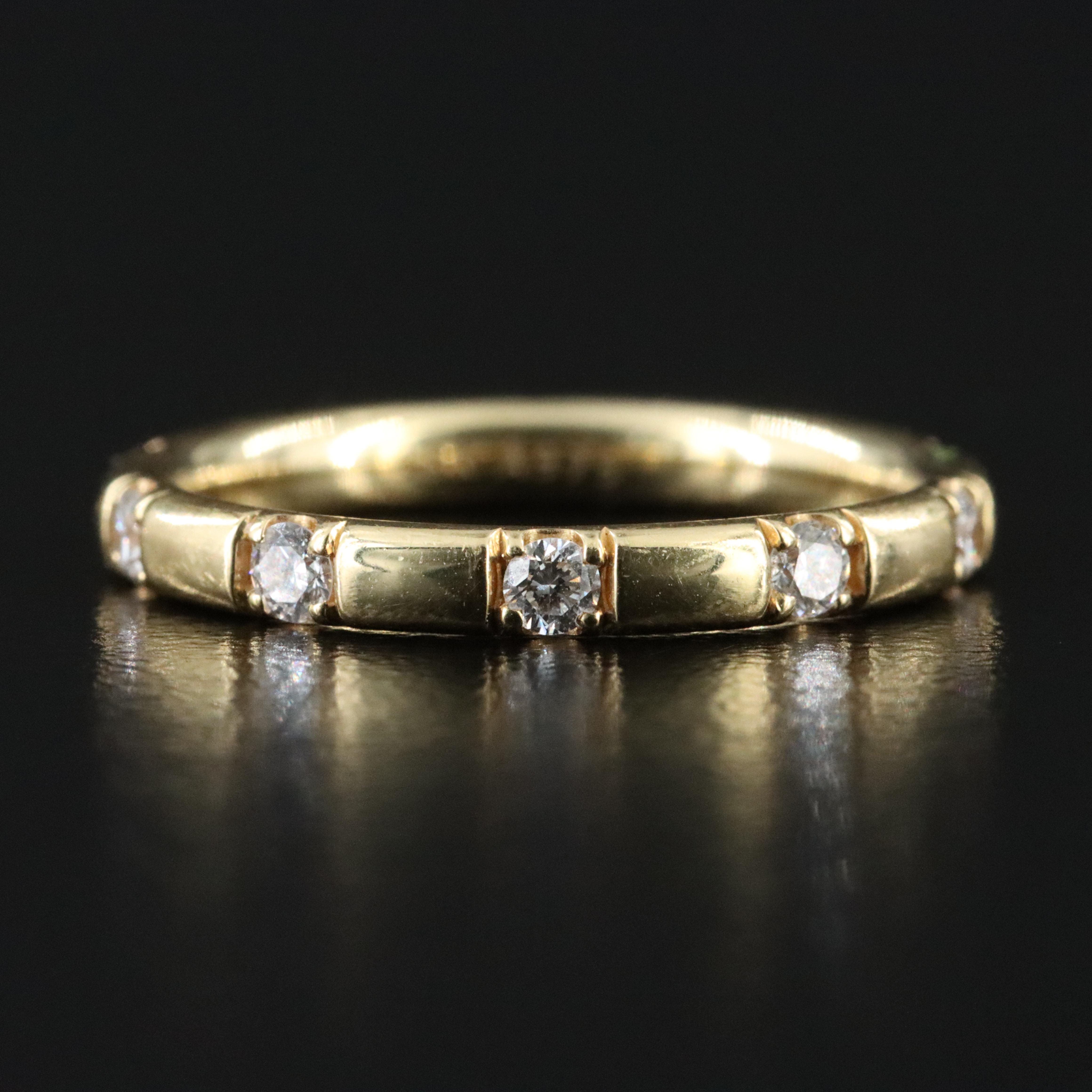 18K 0.30 CTW Diamond Band