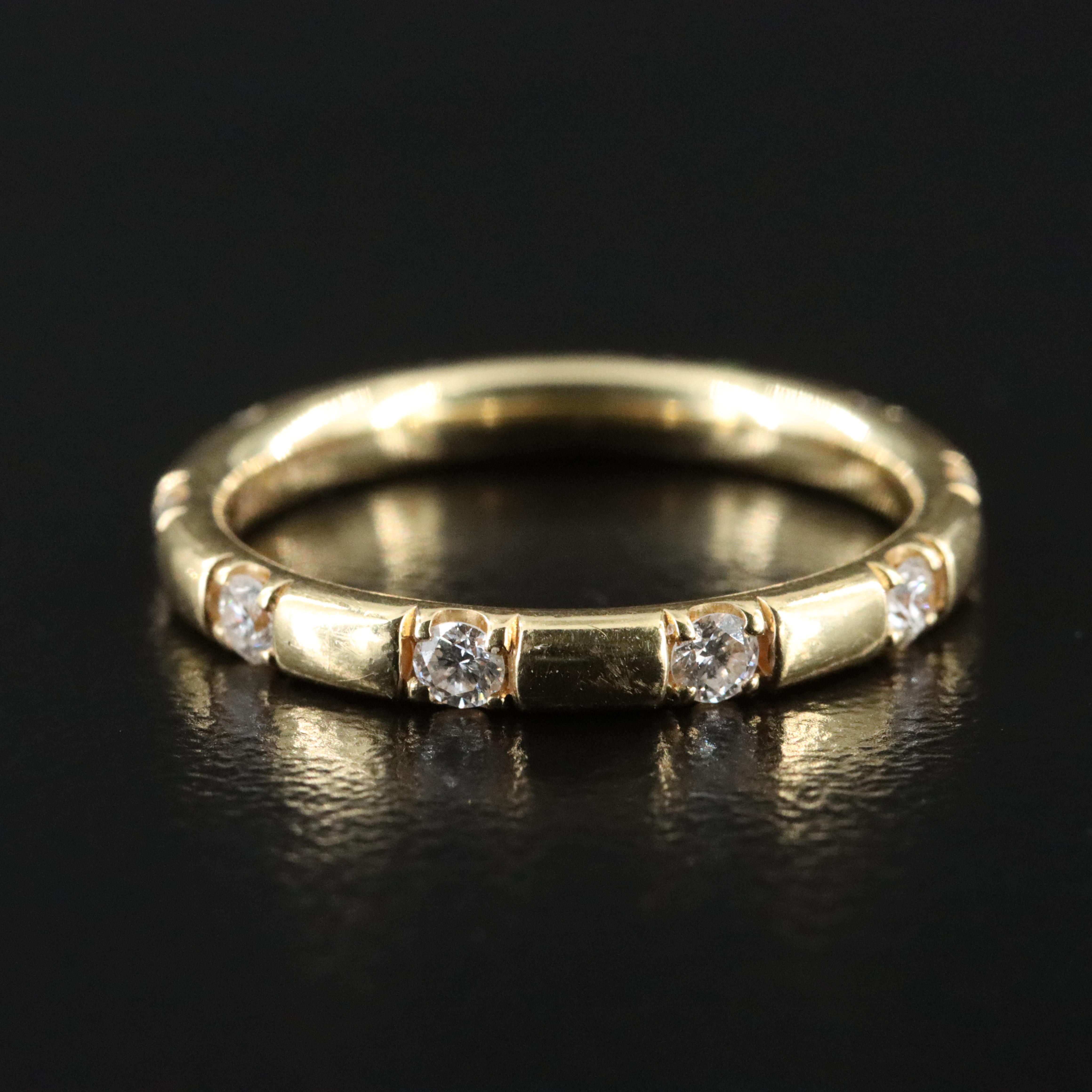 18K 0.30 CTW Diamond Band