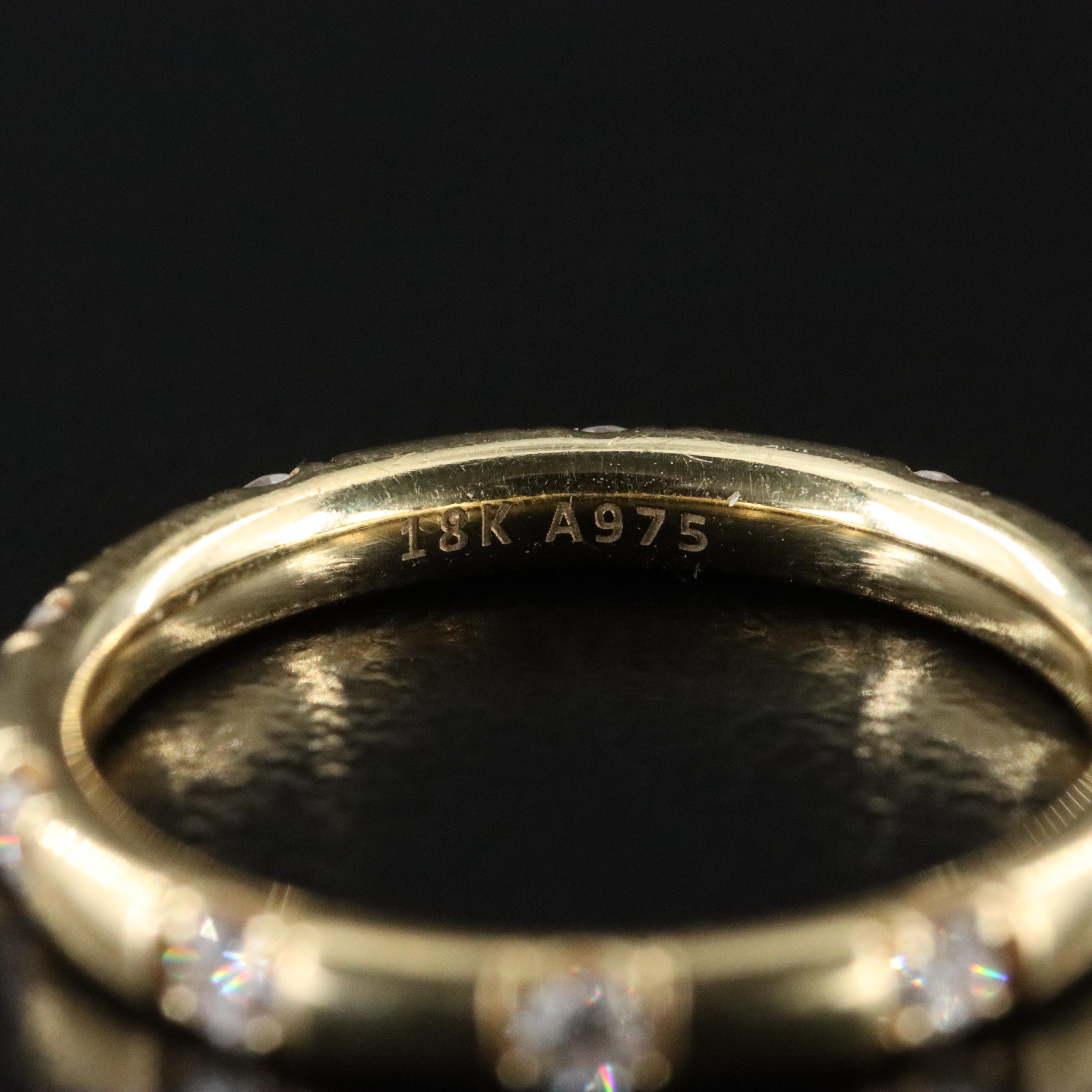 18K 0.30 CTW Diamond Band