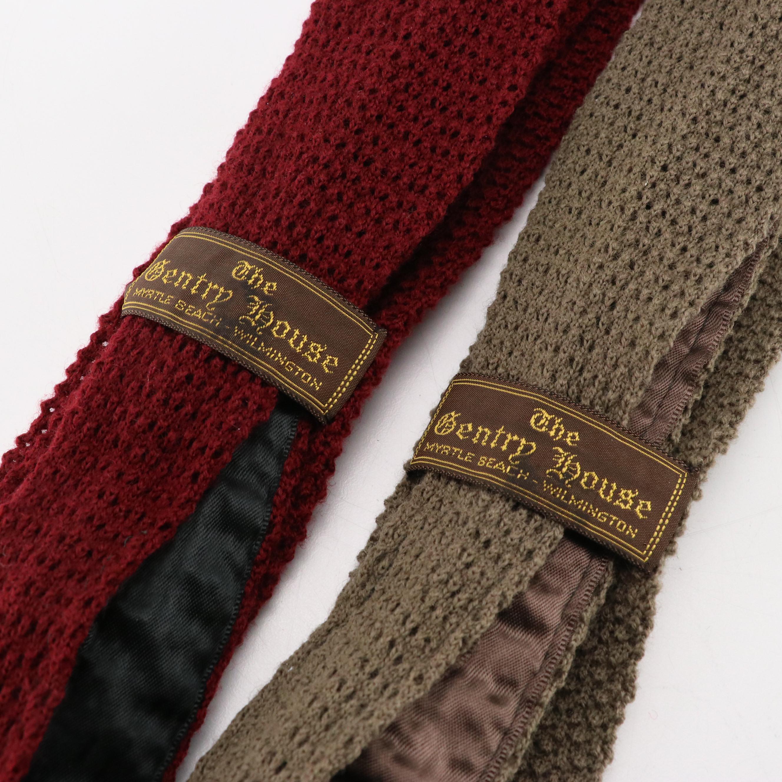 Vintage Patterned Neckties Featuring Polo by Ralph Lauren, Brooks Brothers, More