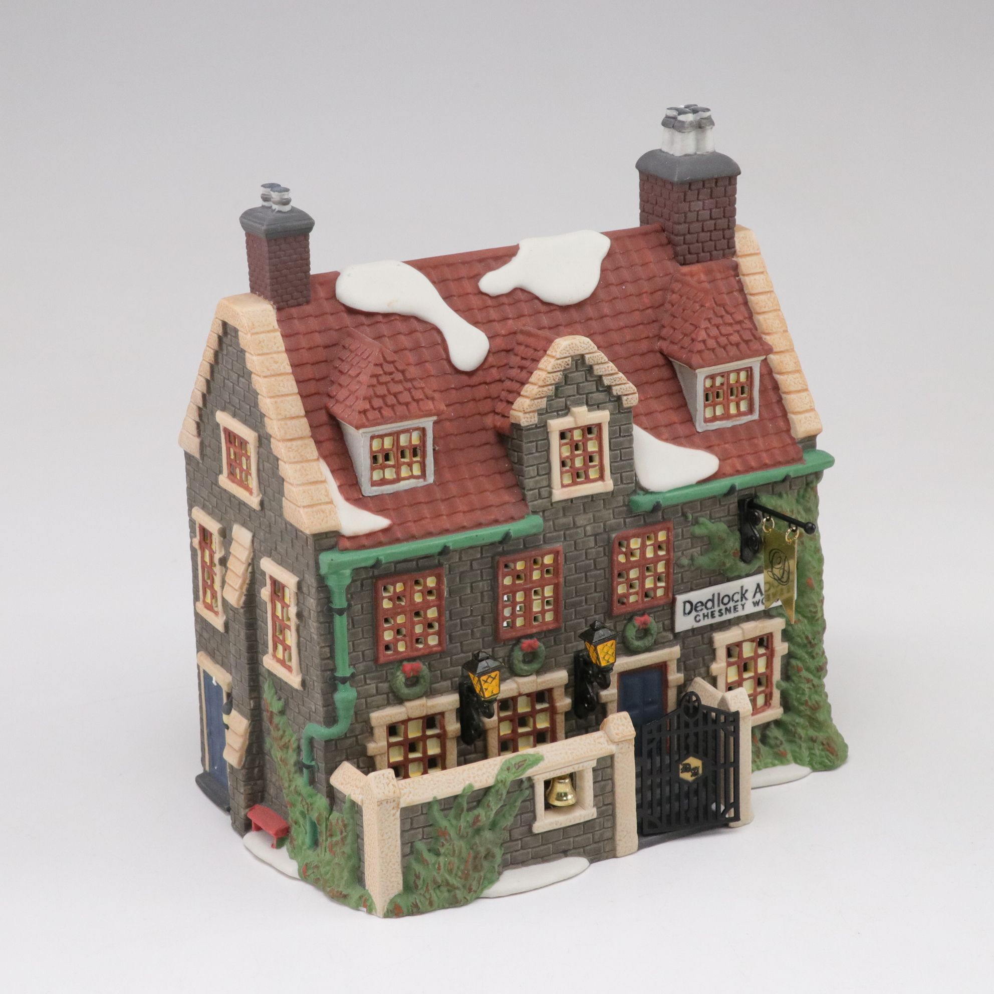 Department 56 "Dedlock Arms" and Other Christmas Village Decor