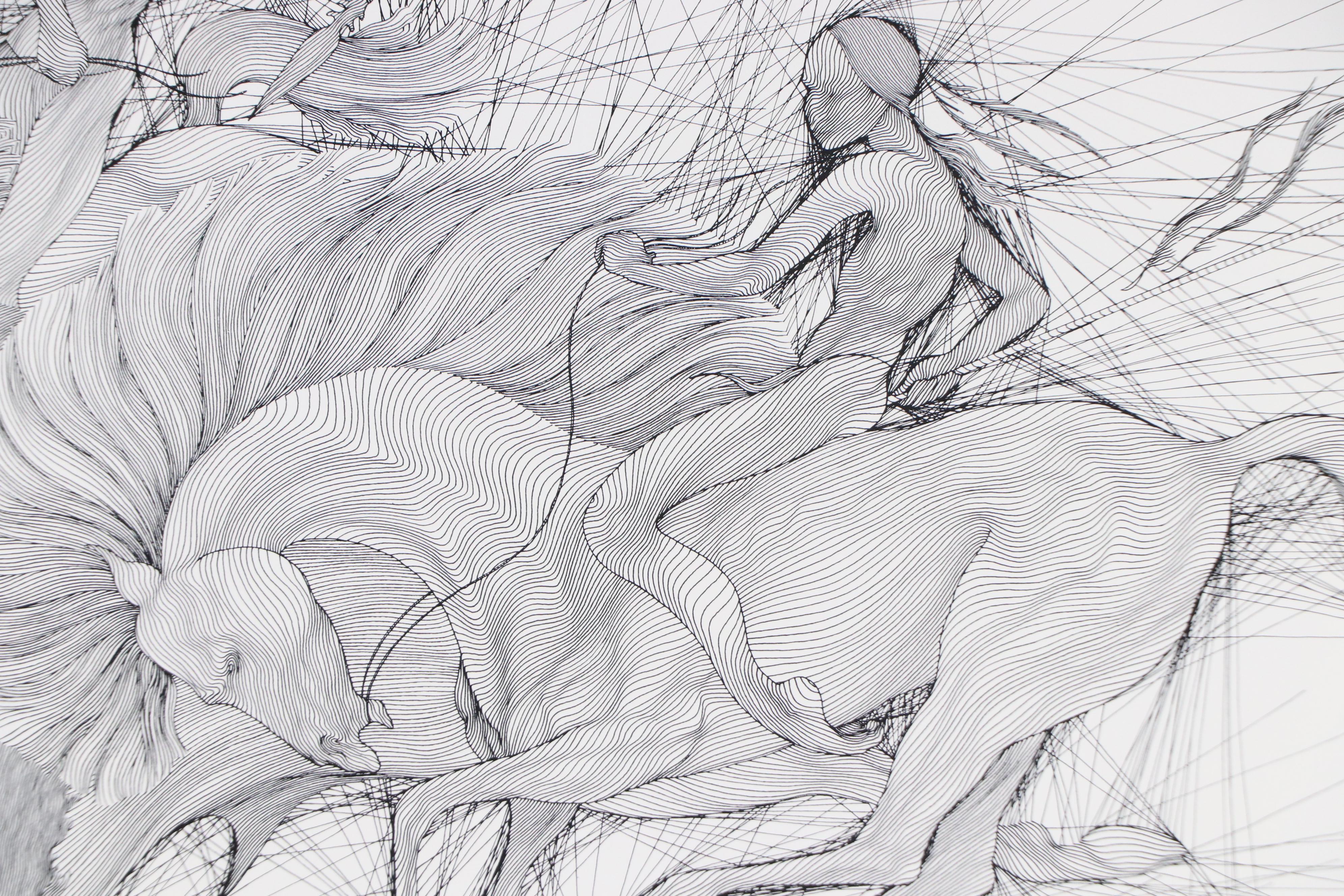 Guillaume Azoulay Signed 1986 Art Expo Poster "Twilight"