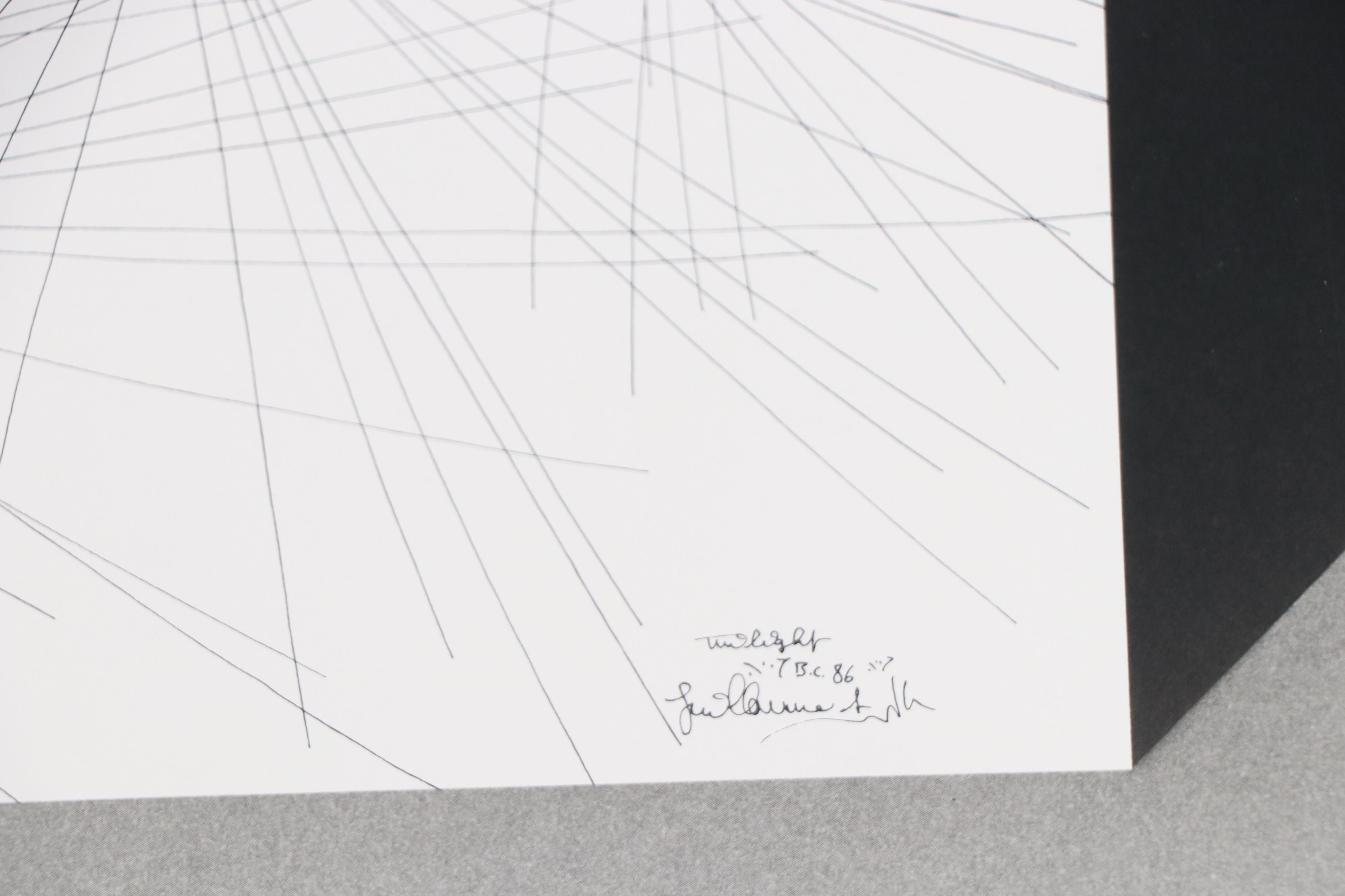 Guillaume Azoulay Signed 1986 Art Expo Poster "Twilight"