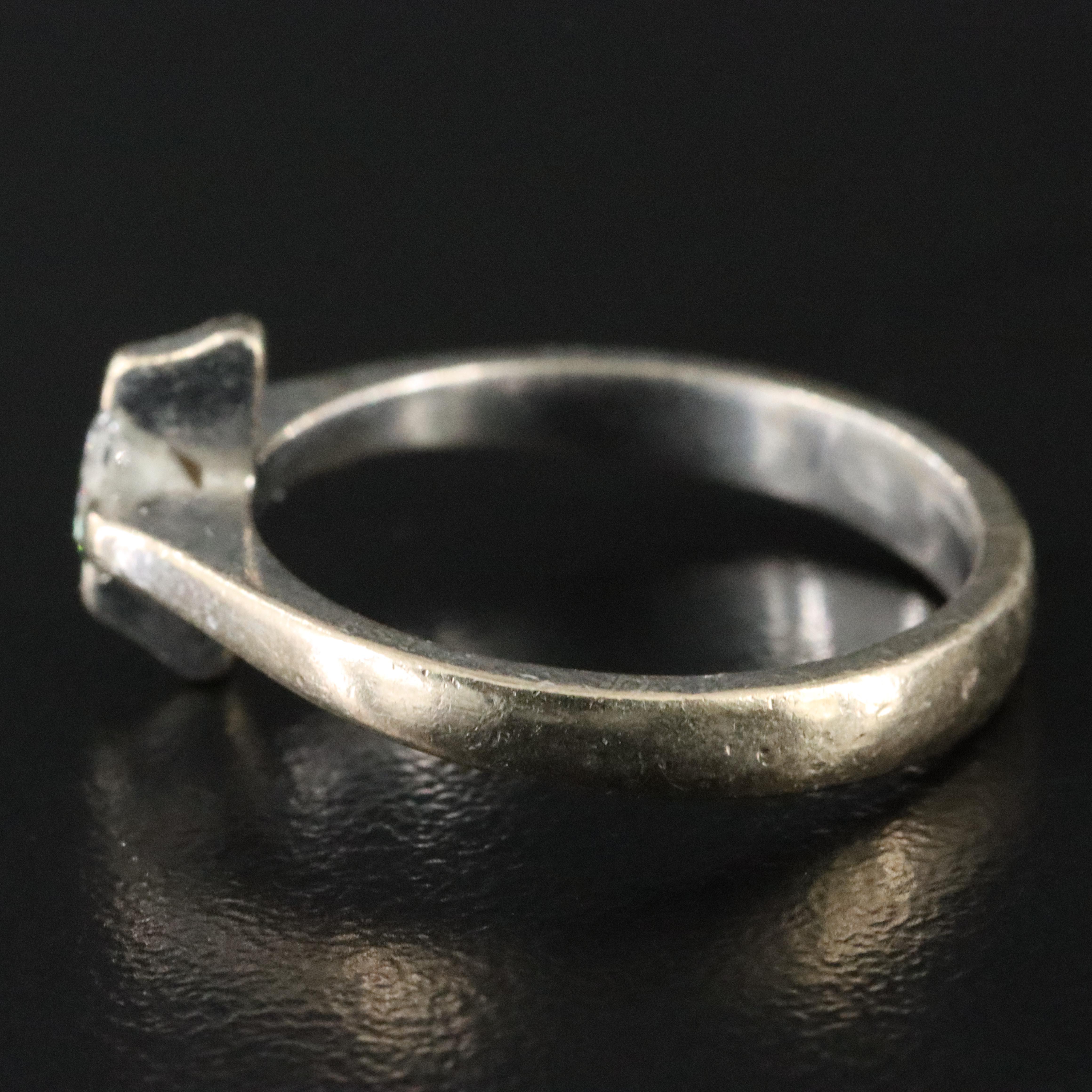 18K 0.31 CT Diamond Solitaire Ring