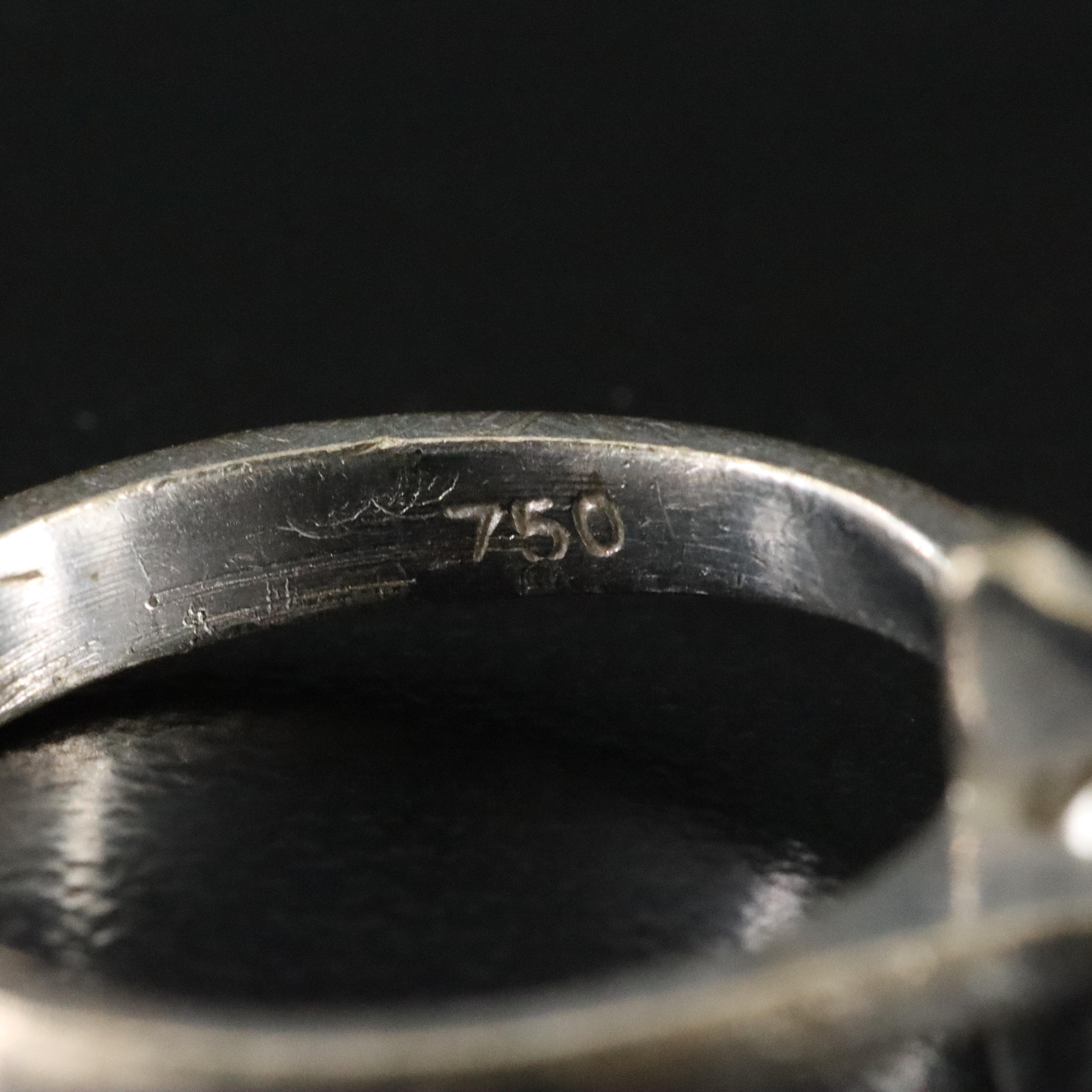 18K 0.31 CT Diamond Solitaire Ring