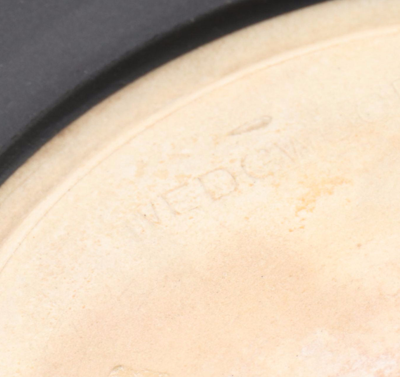 Wedgwood Victorian Neoclassical Black Jasperware Bowls