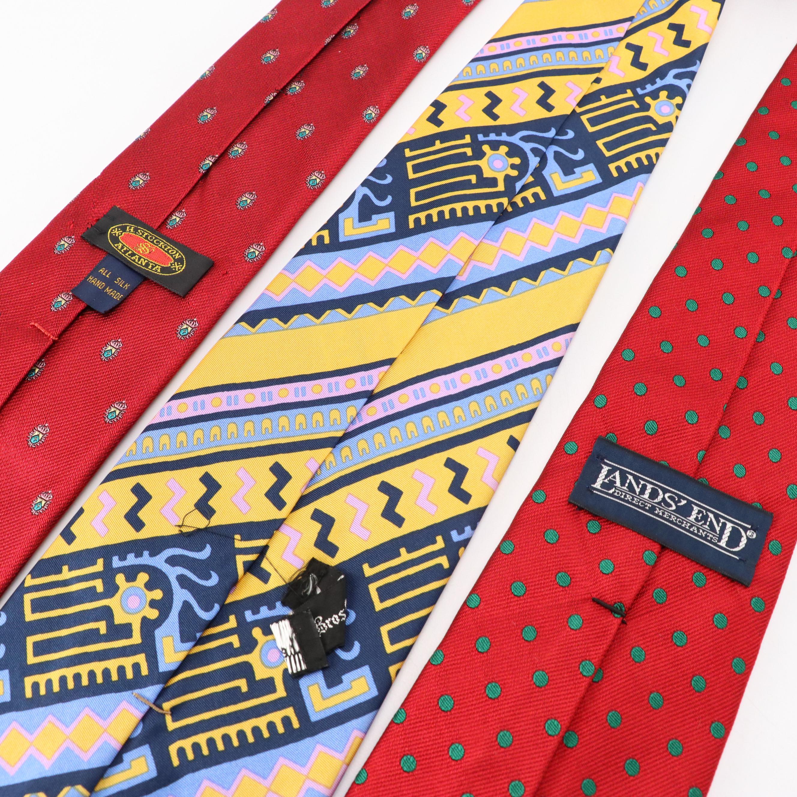 Men's Assorted Silk & Other Neckties from Polo Ralph Lauren, Guy Laroche & More
