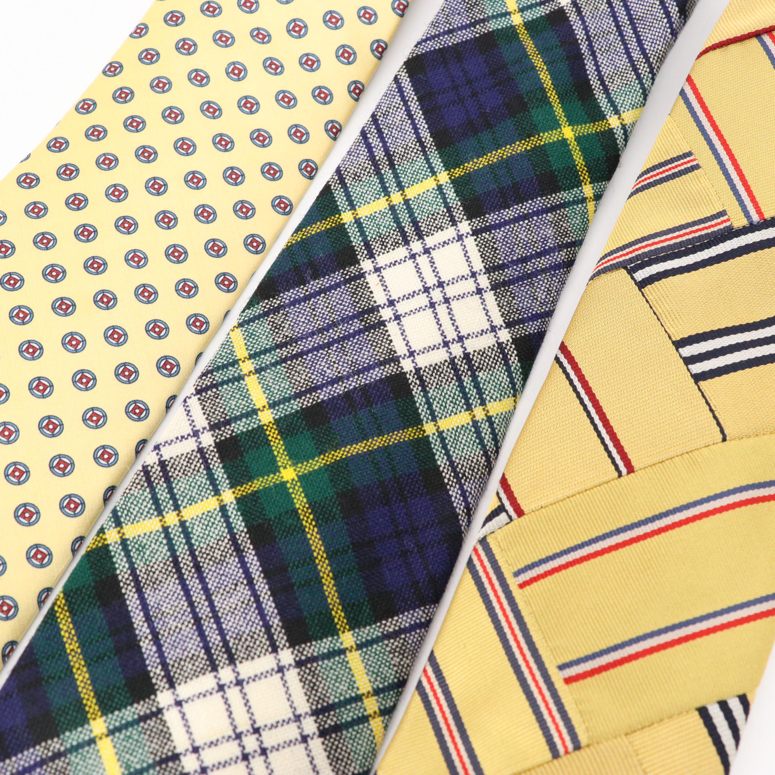 Men's Assorted Silk & Other Neckties from Polo Ralph Lauren, Guy Laroche & More