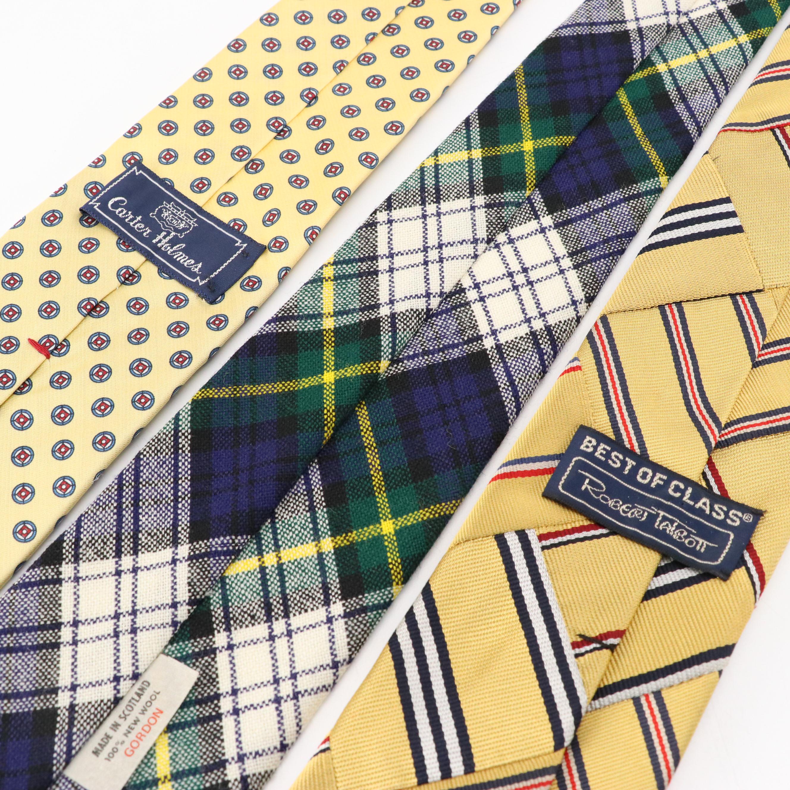 Men's Assorted Silk & Other Neckties from Polo Ralph Lauren, Guy Laroche & More