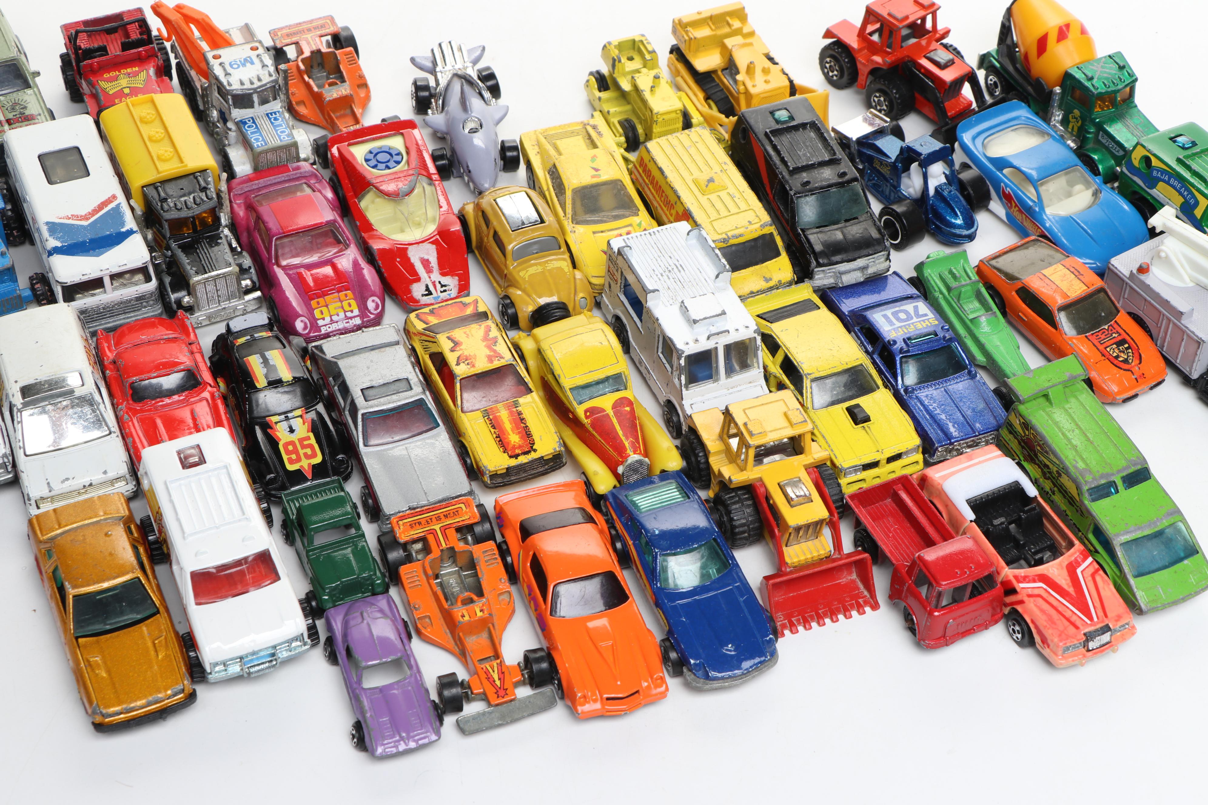 Hot Wheels "XT-3," Matchbox "Peterbilt" and More Toy Cars, Mid to Late 20th C.