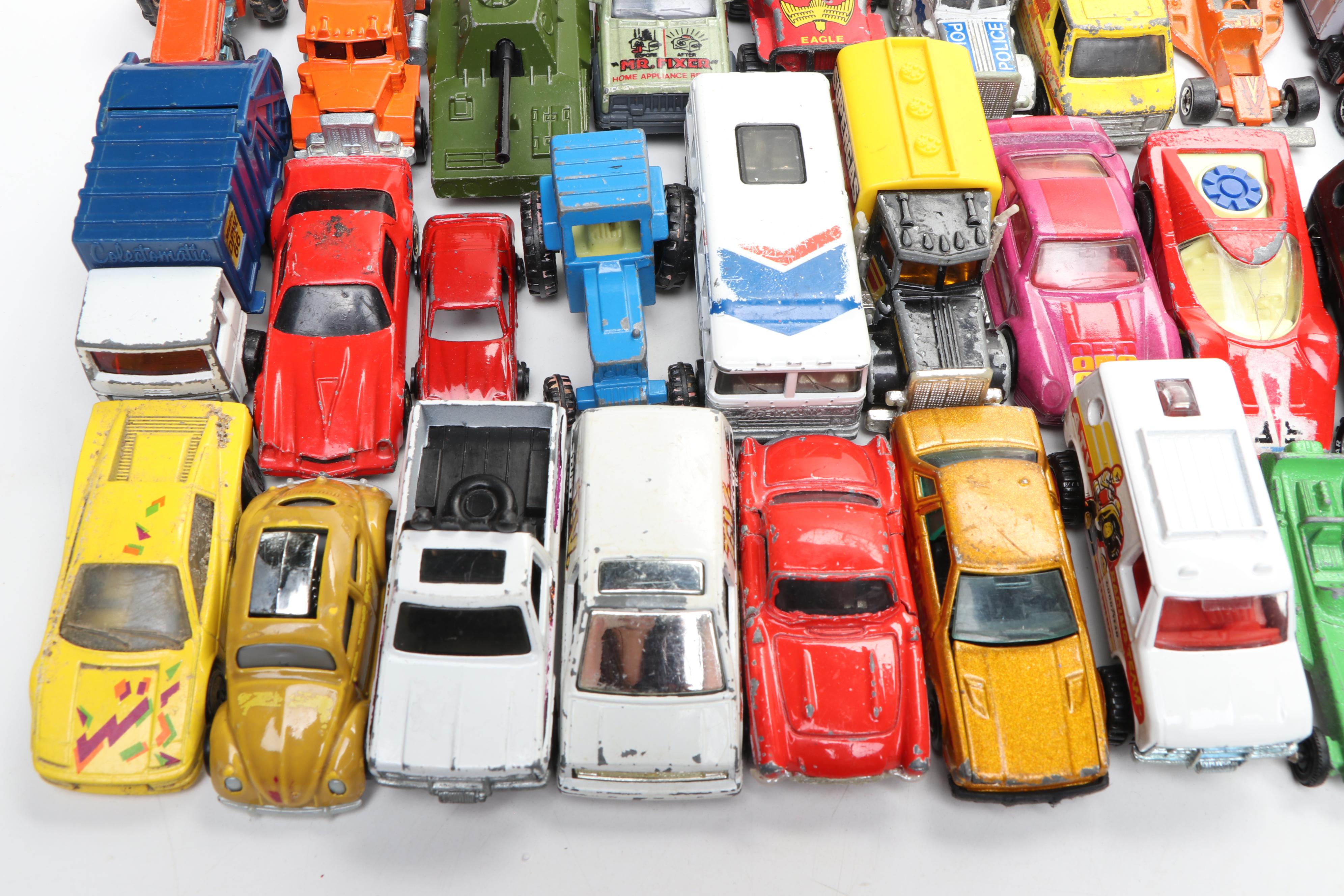 Hot Wheels "XT-3," Matchbox "Peterbilt" and More Toy Cars, Mid to Late 20th C.