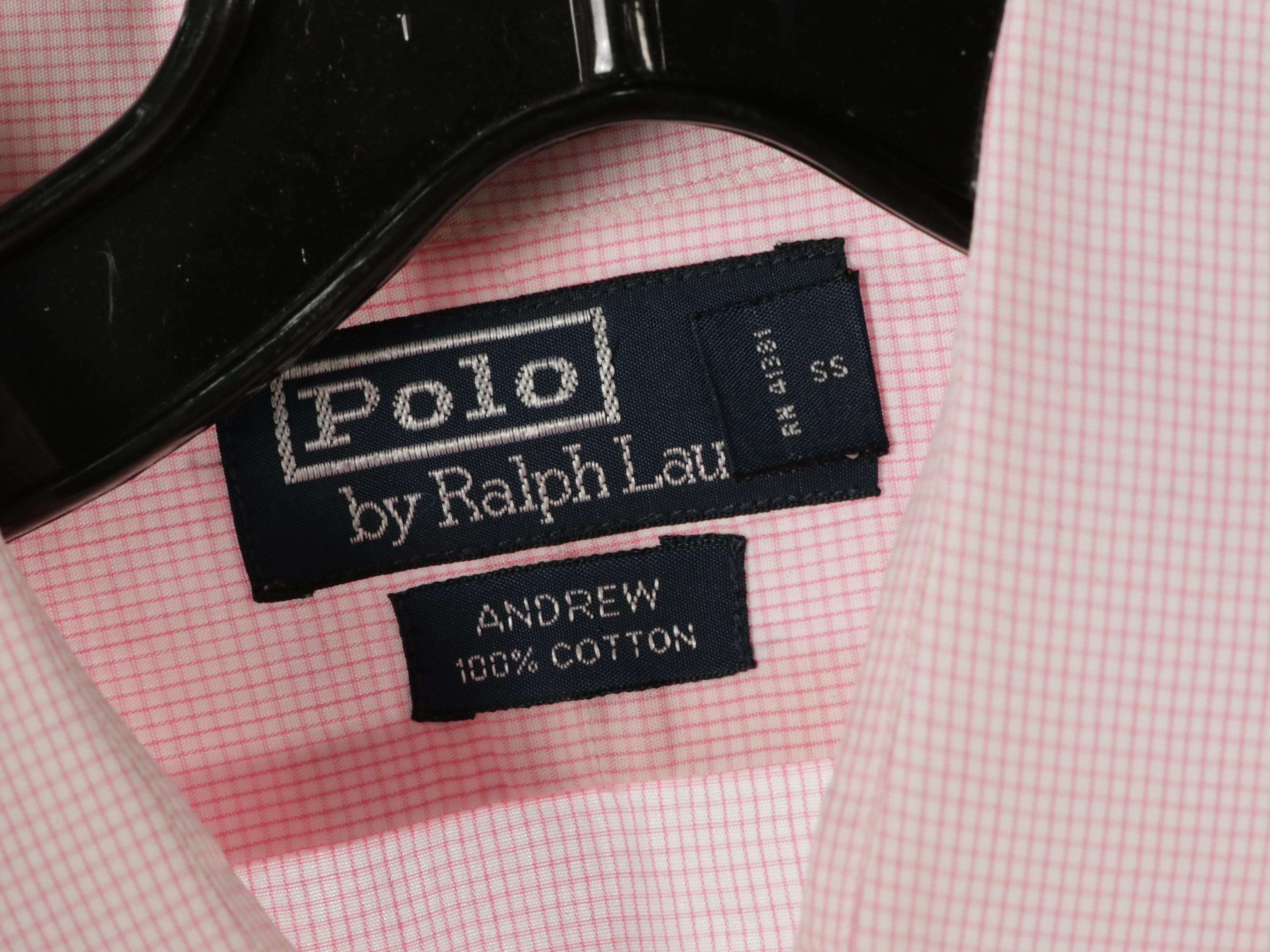 Men's Polo Ralph Lauren Plaid, Striped and Solid Cotton Button-Down Shirts