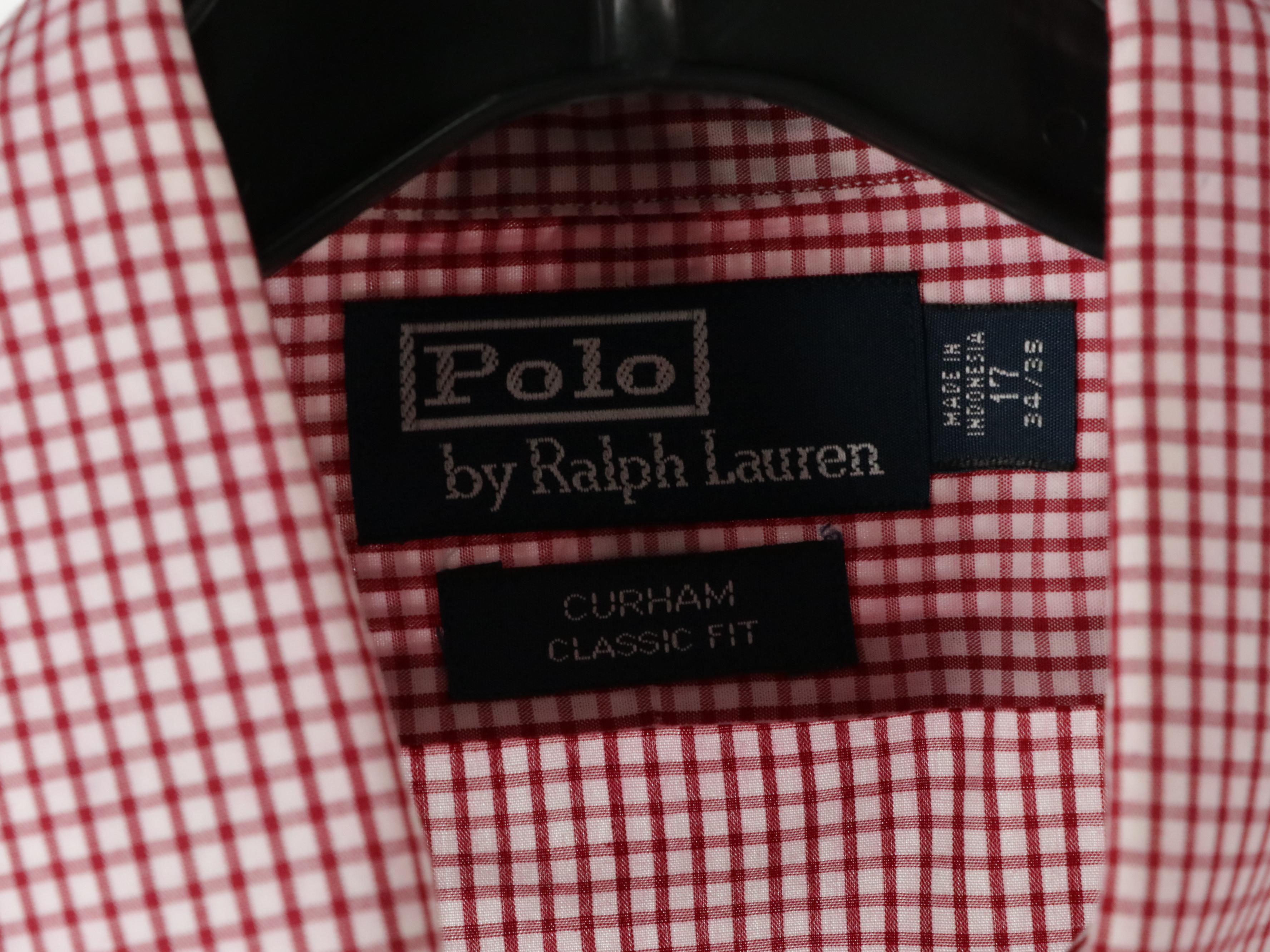 Men's Polo Ralph Lauren Plaid, Striped and Solid Cotton Button-Down Shirts