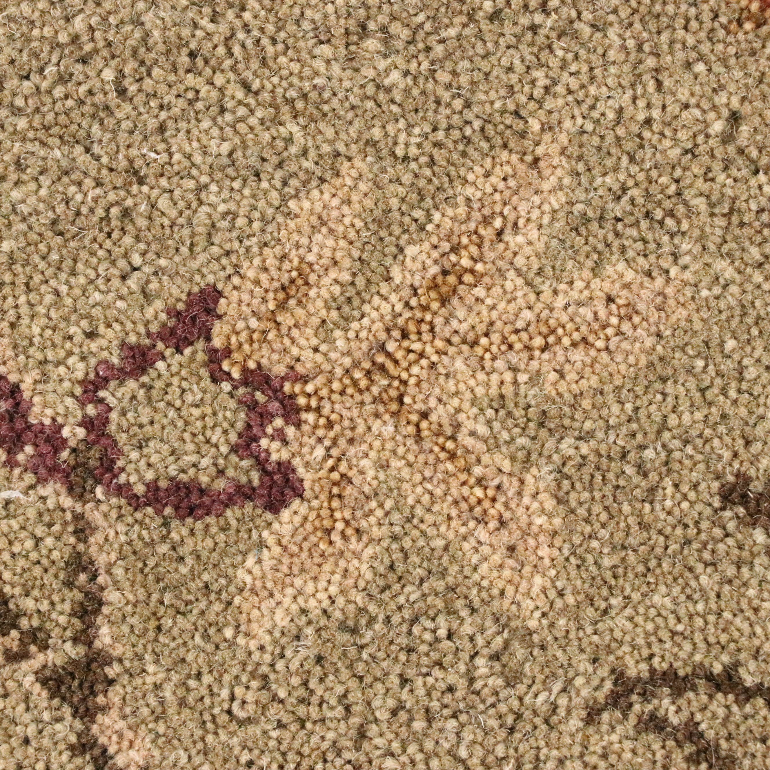 2'7 x 14'4 Hand-Tufted Indian Agra Style Carpet Runner