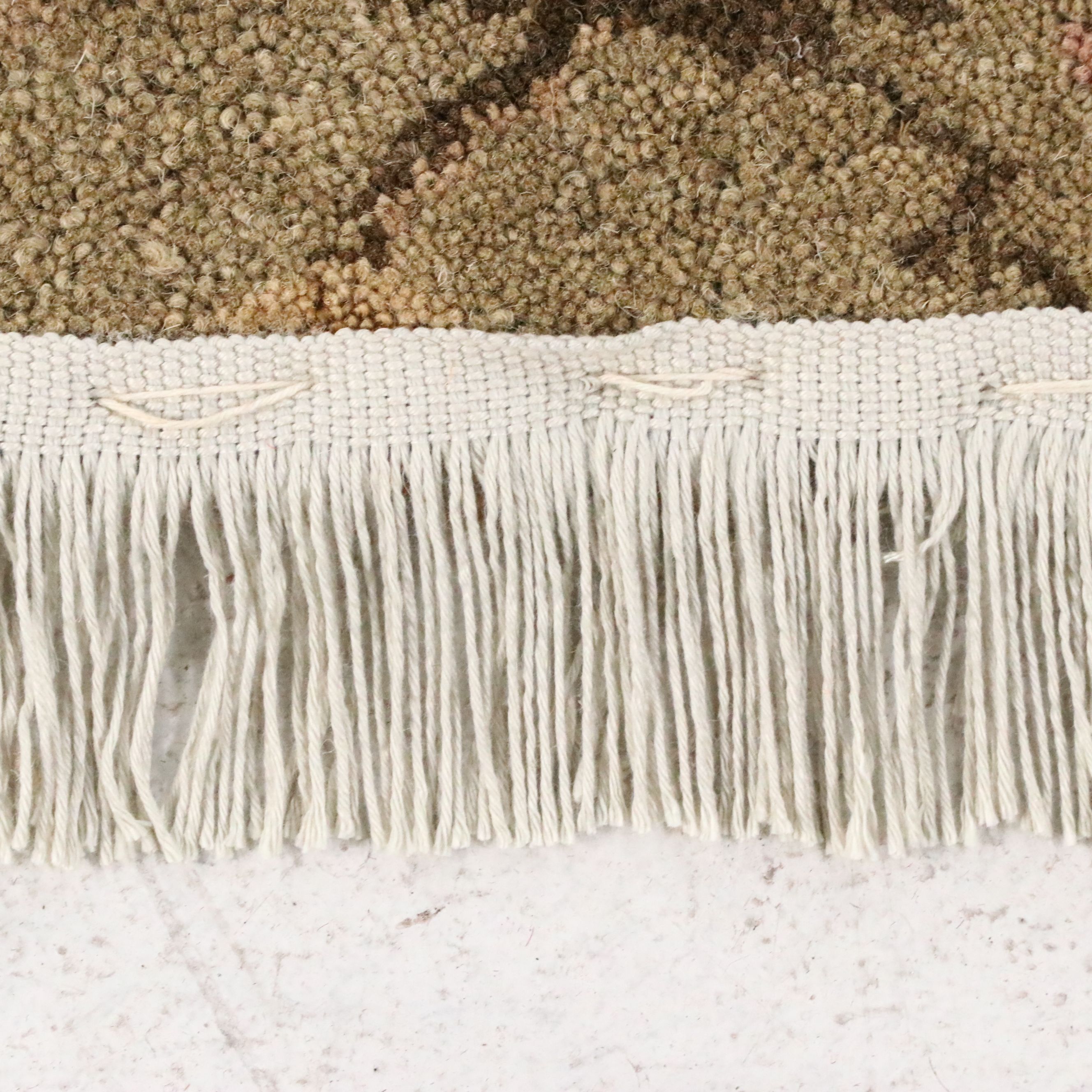 2'7 x 14'4 Hand-Tufted Indian Agra Style Carpet Runner