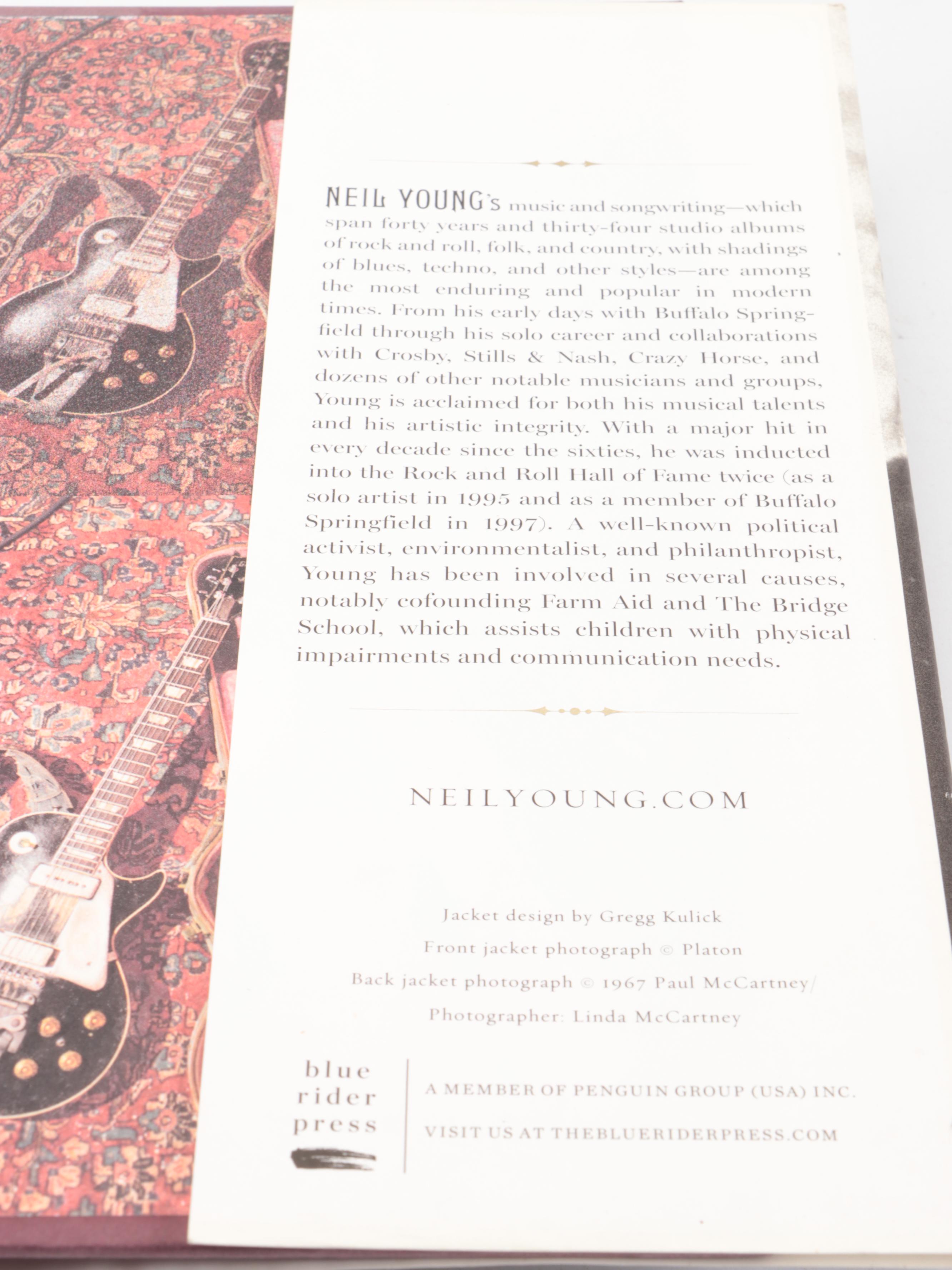 "Waging Heavy Peace" by Neil Young, 2012