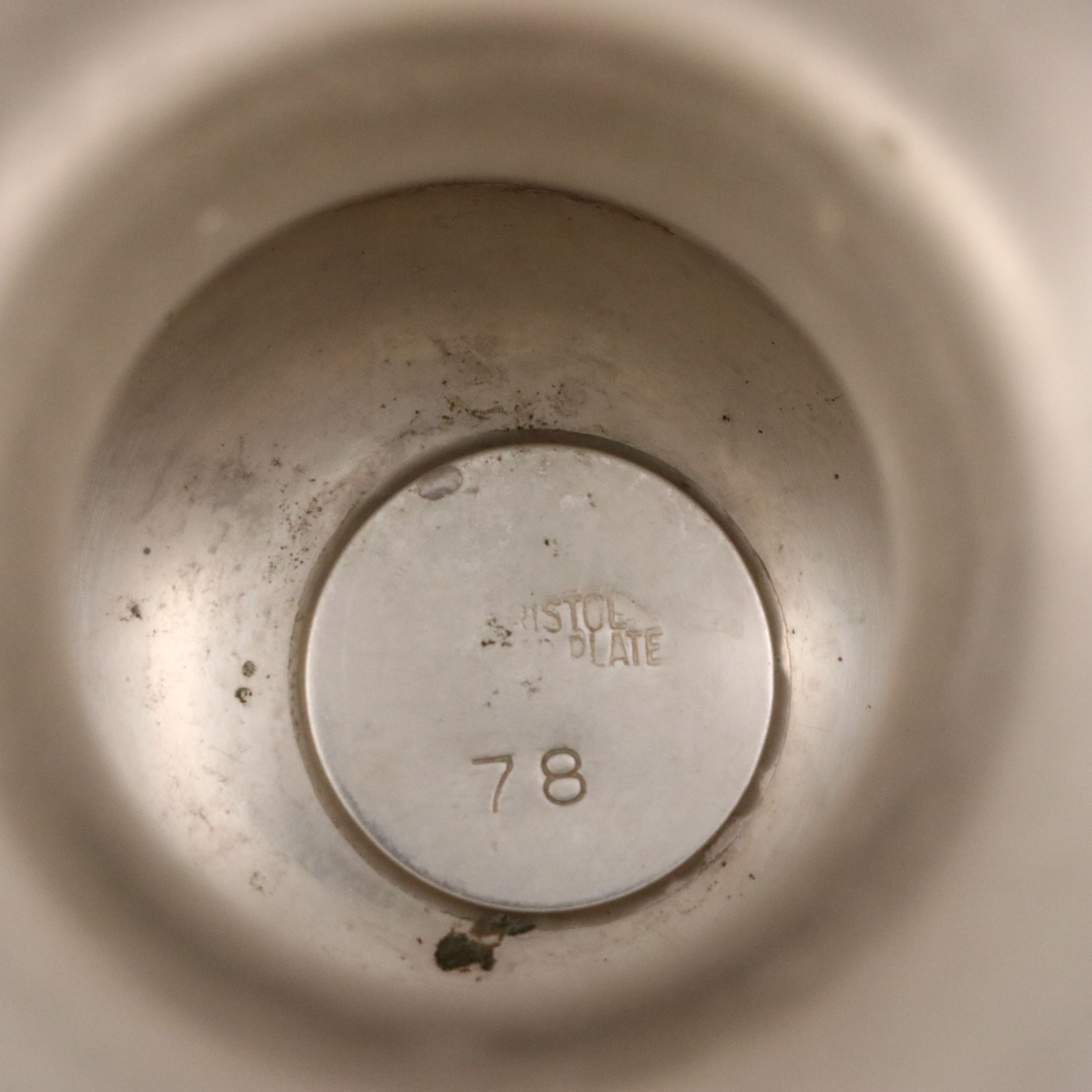 Bristol Silver Plate Wine Bucket with Other Serving Pieces, Mid to Late 20th C.