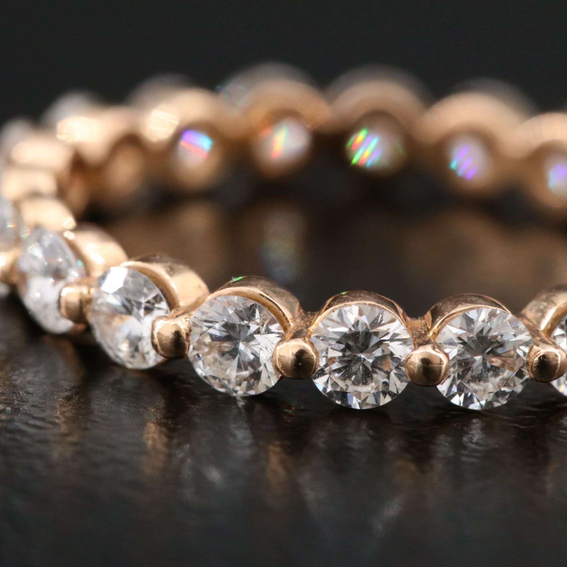 18K 1.50 CTW Diamond Eternity Band
